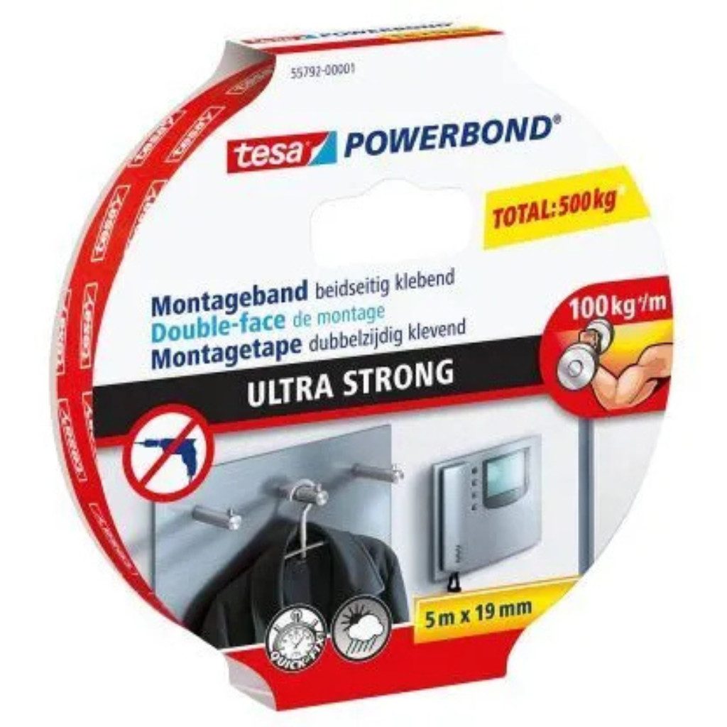 Montageband tesa doppelseitiges Montageband POWERBOND
