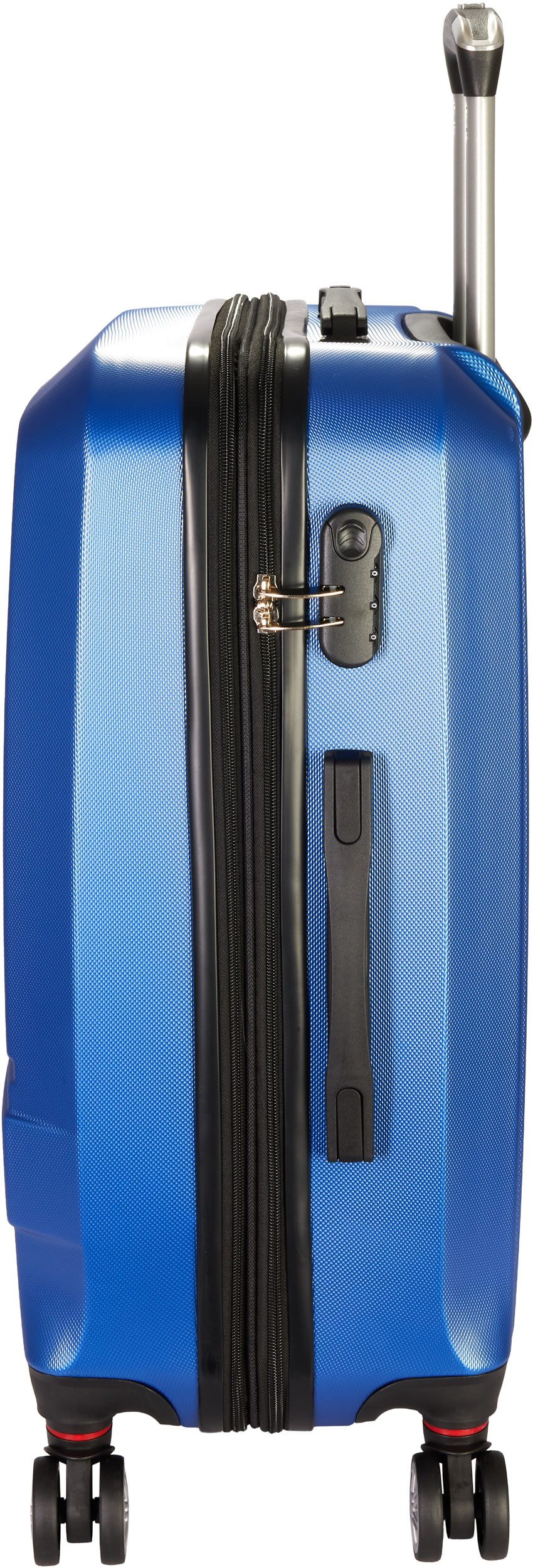 BRUBAKER Koffer Hartschalenkoffer New York - Erweiterbarer Hartschalen Reisekoffer, 4 Rollen, Rollkoffer mit Zahlenschloss, 4 Rollen und Teleskopgriff - ABS Koffer