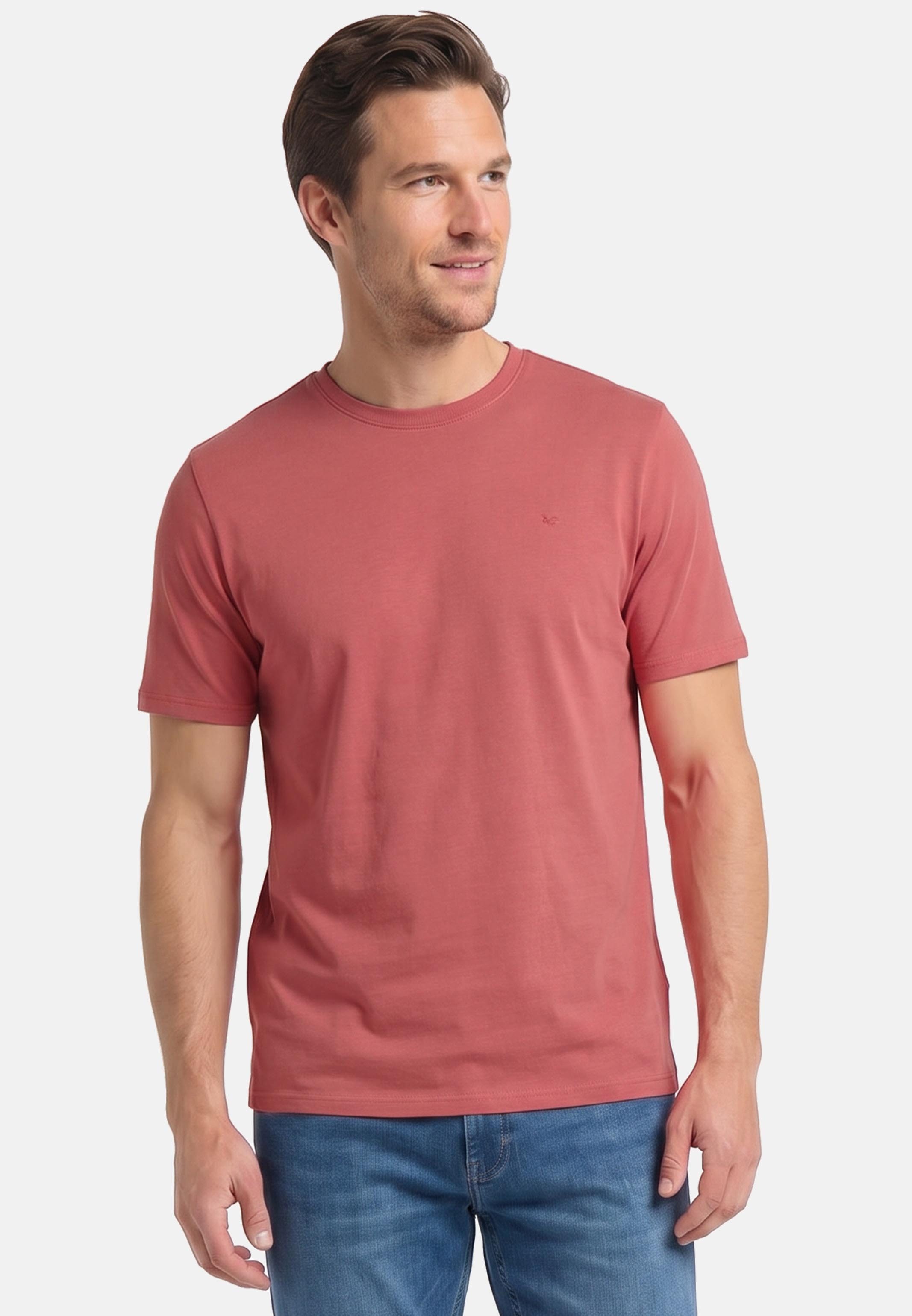Redmond T-Shirt 3er Pack Basic (Spar-Set, 3-tlg) T-Shirt - Baumwolle - Atmungsaktiv - Klassisches Basic für jeden Tag