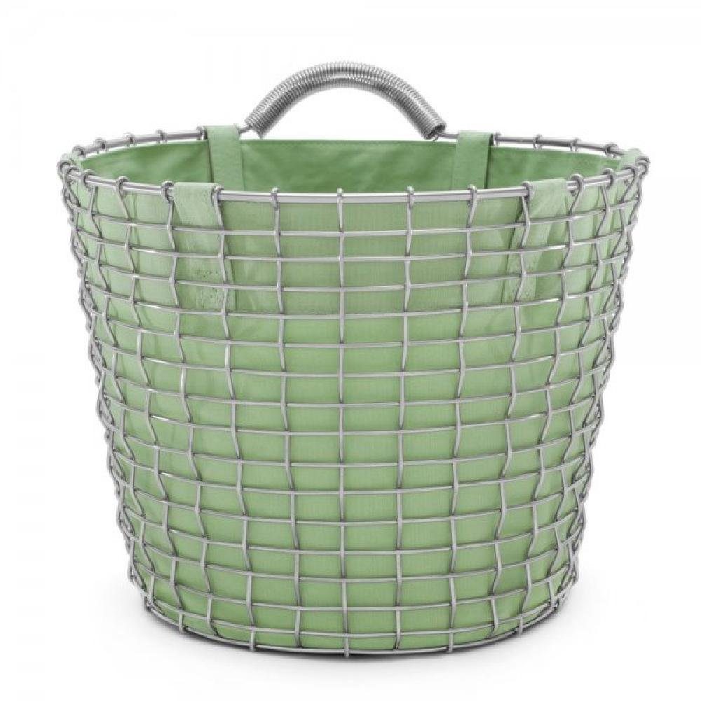 Korbo Servierschale Korbeinlage Basket Grün 24L Liner