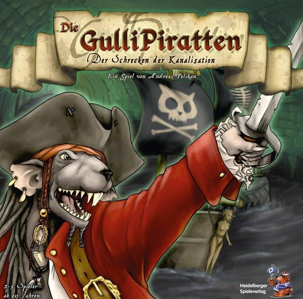 Spiel Die GulliPiratten Spiel Schrecken der Kanalisation Deutsch