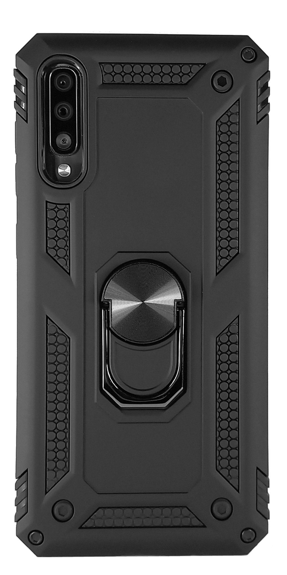 Traumhuelle Handyhülle RING HÜLLE Armor Handy Outdoor Case Standfunktion Finger-Halterung, Cover für magnetische KFZ Halterung Shield Bumper 360° drehbarer Ring