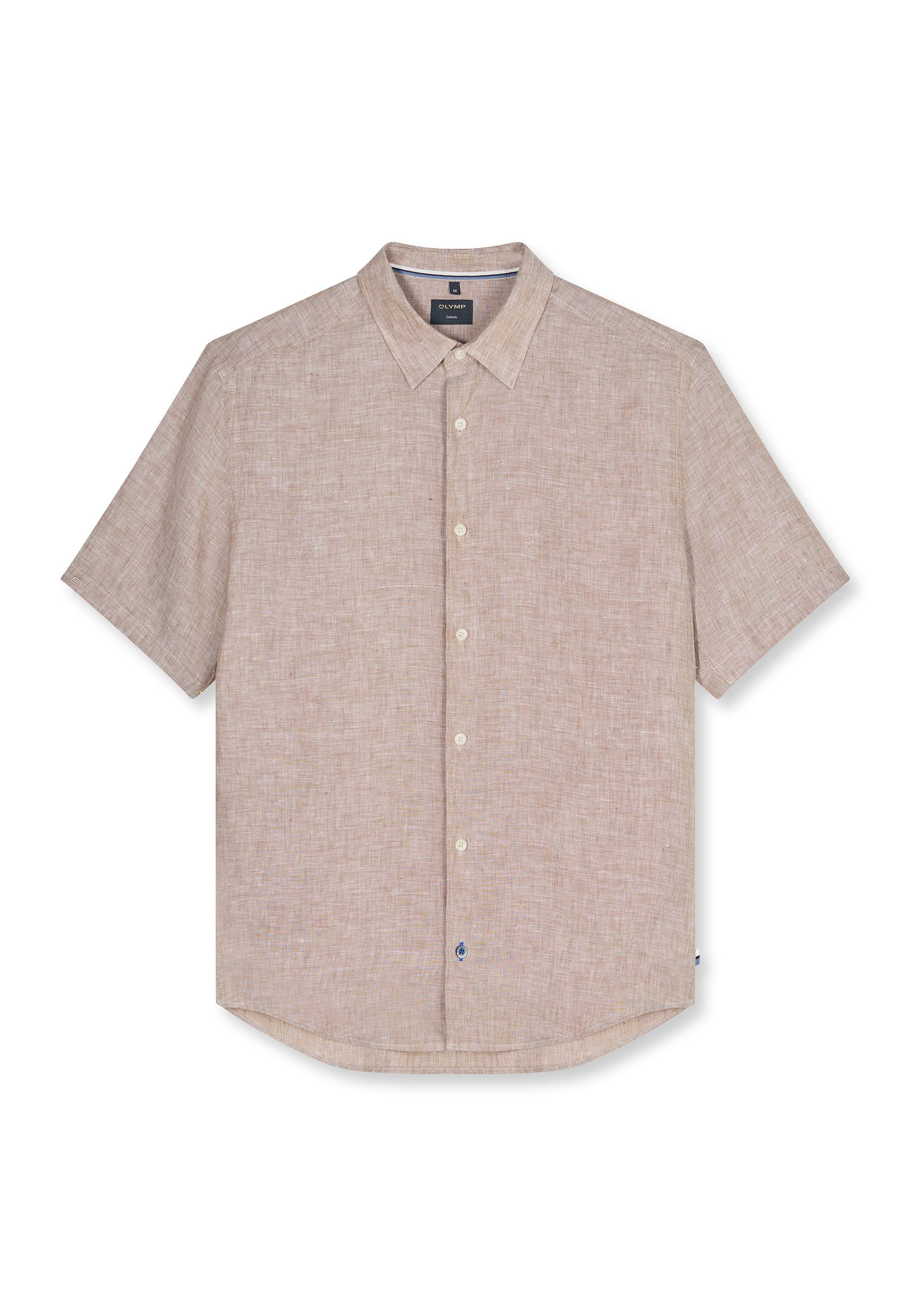 OLYMP Kurzarmhemd OLYMP Casual, Regular Fit, Kent