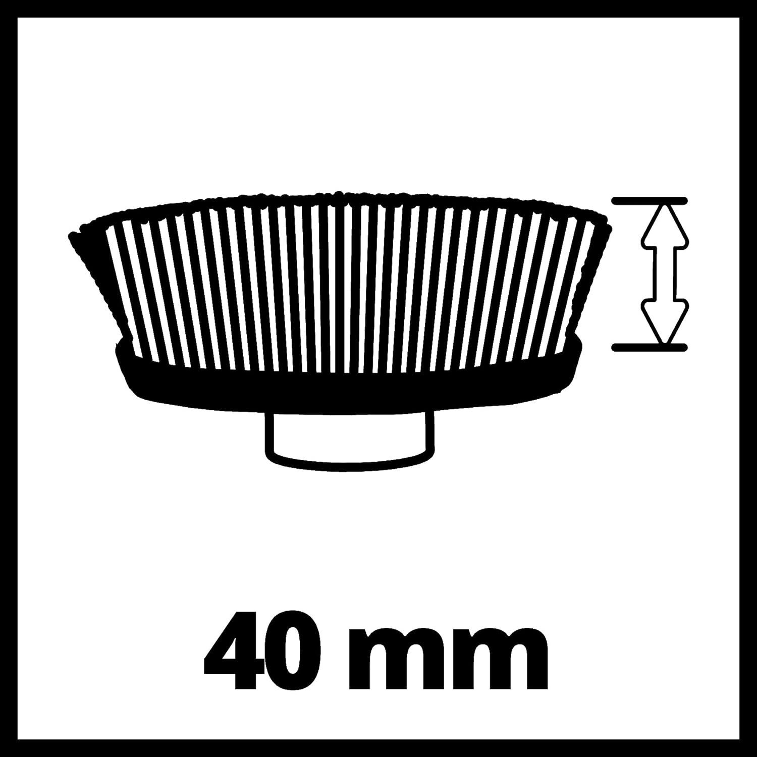 Einhell Akku-Oberflächenbürste Einhell Bürste SOFT 170/40 für Oberflächenbürste PICOBELLA 18/90 – Bild 5 von 5