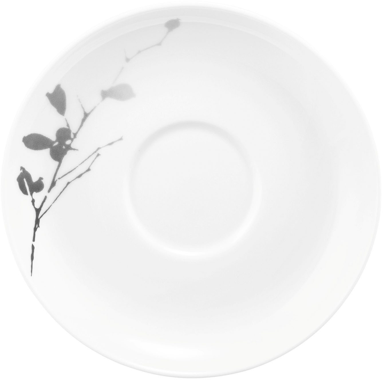 Seltmann Weiden Untertasse Liberty - Dark Rose Hip, (1 St), Teeuntertasse 13 cm