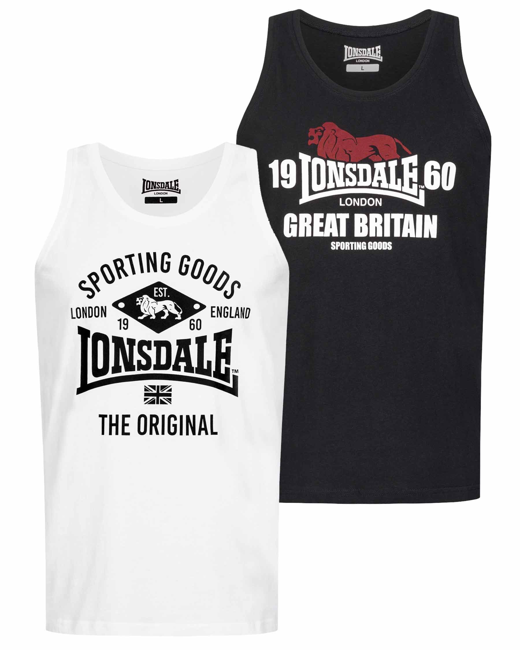 Lonsdale Tanktop Lonsdale Muscleshirts Biggin (Set, 2-tlg., 2er Pack) günstig online kaufen