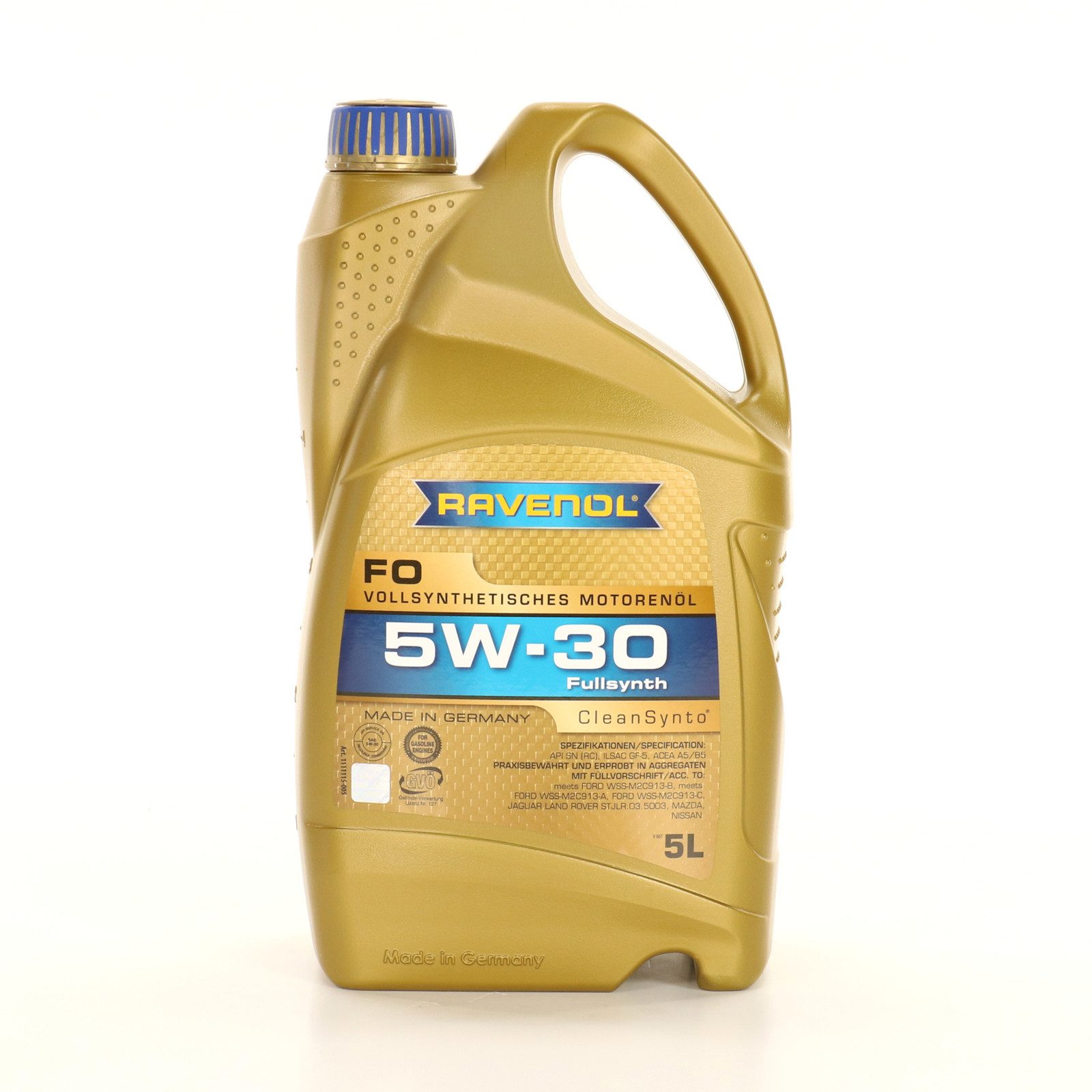 Ravenol Motoröl Ravenol FO SAE 5W-30 (Ford-Renault) 5 Liter 1111115-005-01-999