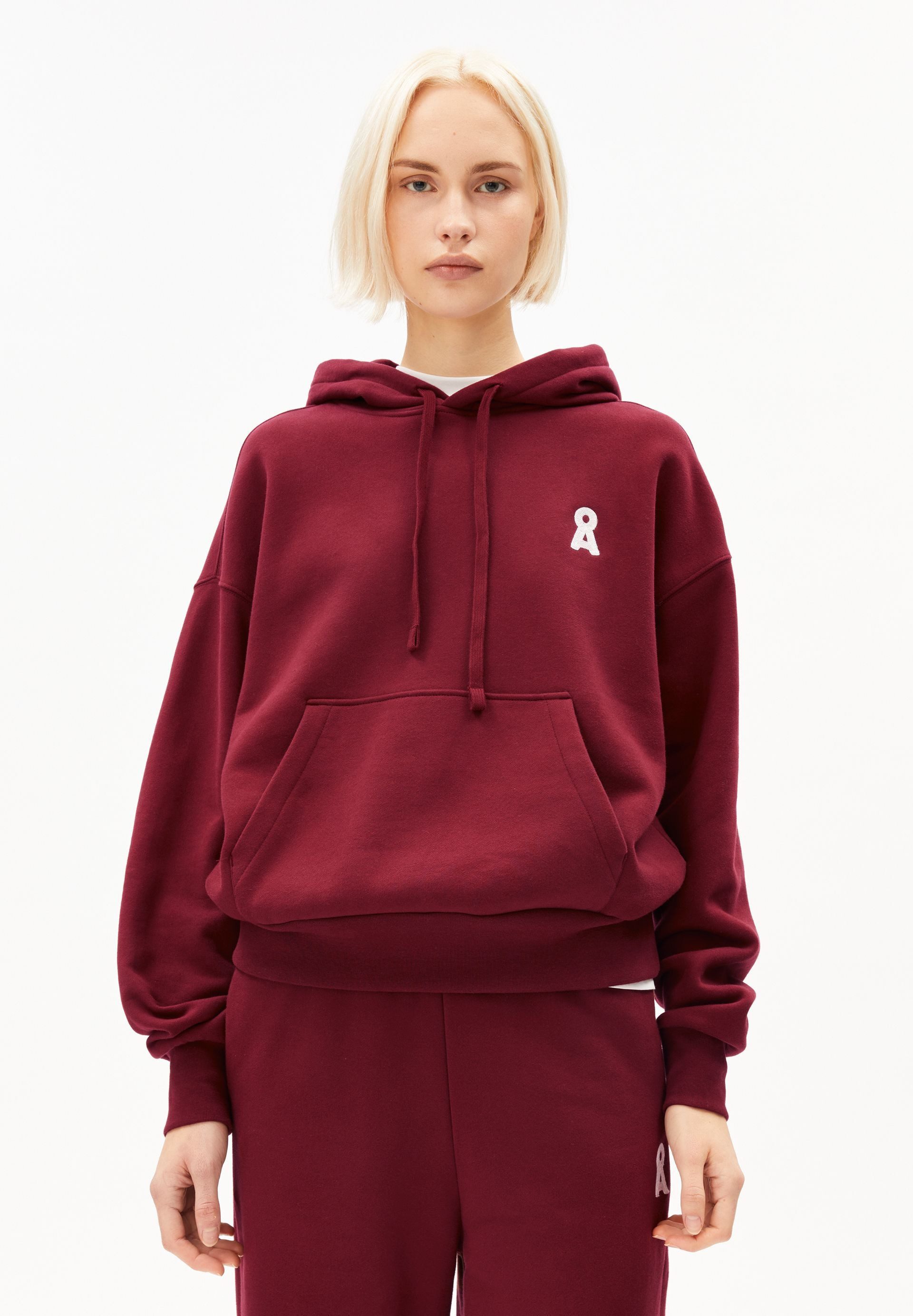 Armedangels Hoodie ICONIC Å FRANCISARAA Sweathoodie aus Bio-Baumwolle (1-tlg., Oversized Fit) Kängurutasche