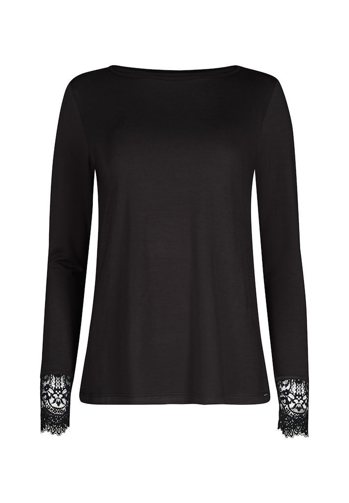 Skiny Schlafanzug Da. Shirt lg. A.