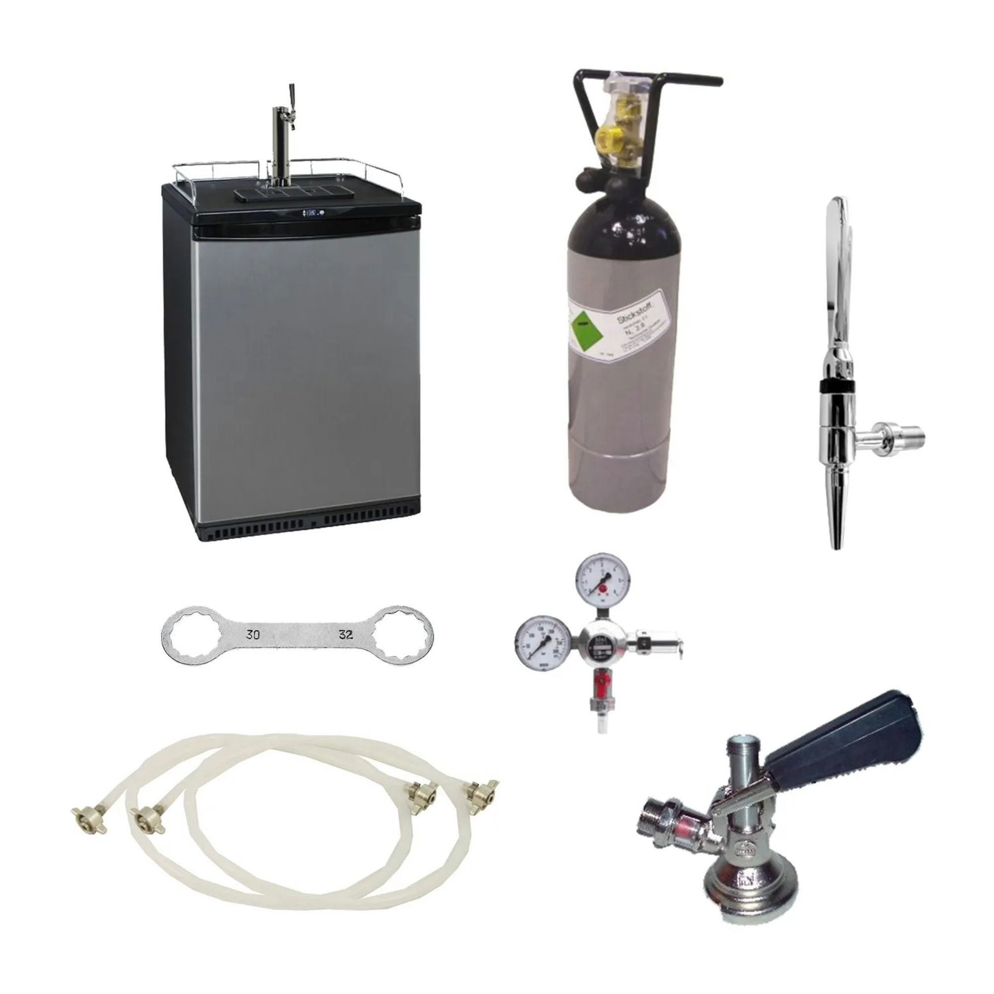 ich-zapfe Cold Brew Zubereiter, Stickstoff-Zapfsystem, Zapfkopf: Dreikant