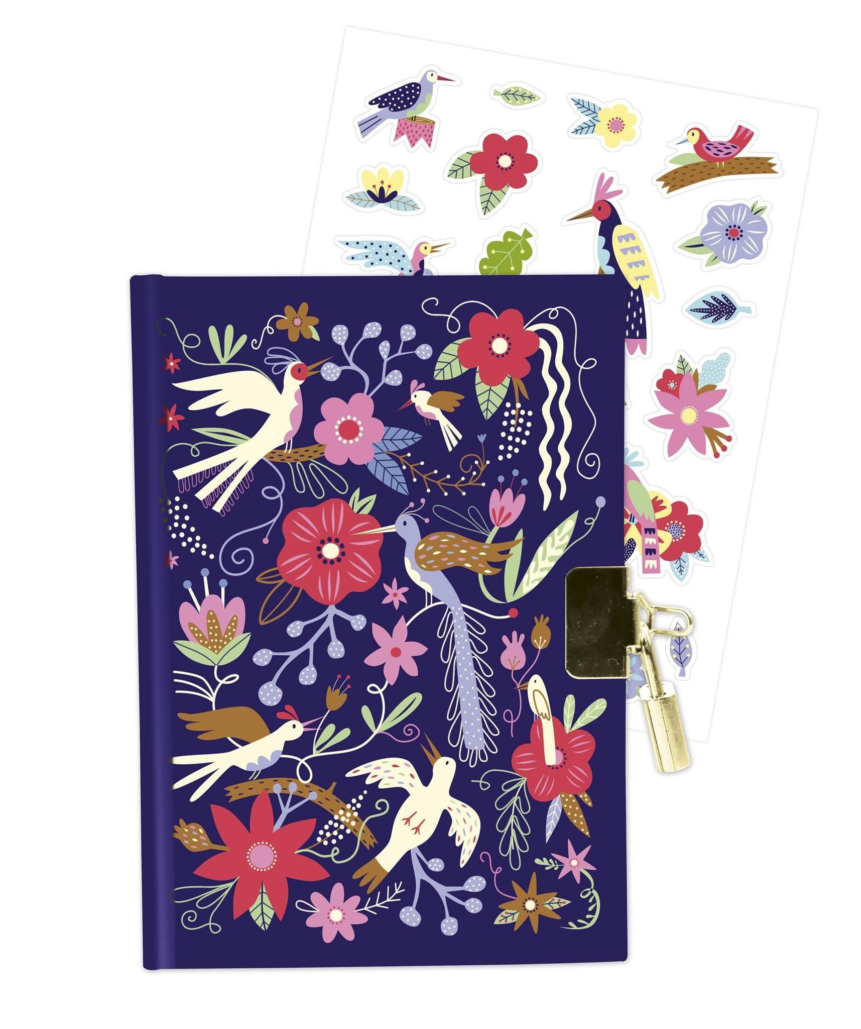CLAIREFONTAINE Tagebuch Clairefontaine Tagebuch, Vögel und Blumen