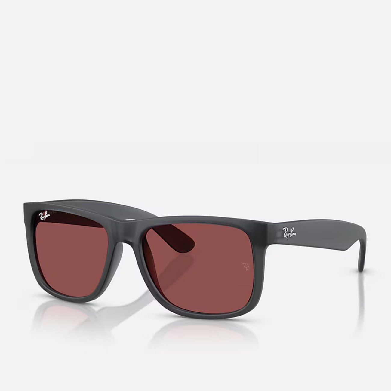 Ray-Ban Sonnenbrille Ray-Ban Justin RB4165 687375 Opal Grey Dark Violet
