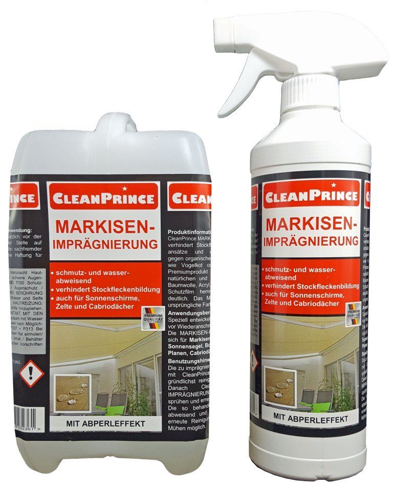 CleanPrince Markise Markisen - Imprägnierung transparent günstig online kaufen