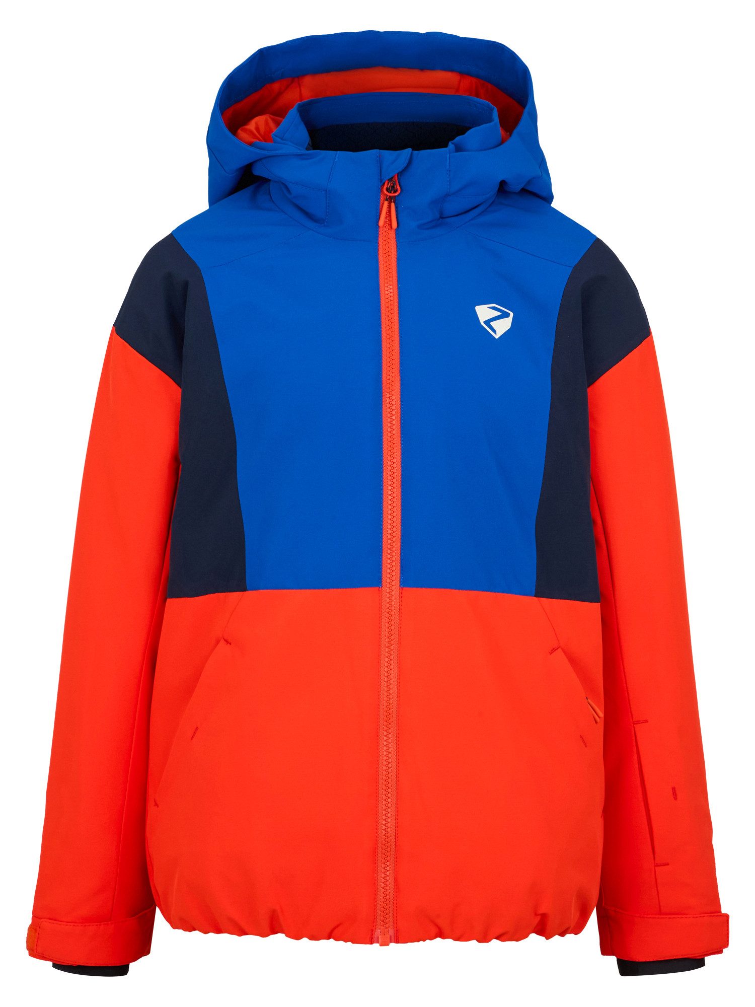 Ziener Skijacke ABBE-Z AQUASHIELD® JUNIOR wasser- u. winddicht, atmungsaktiv, warm, reflektierende Elemente