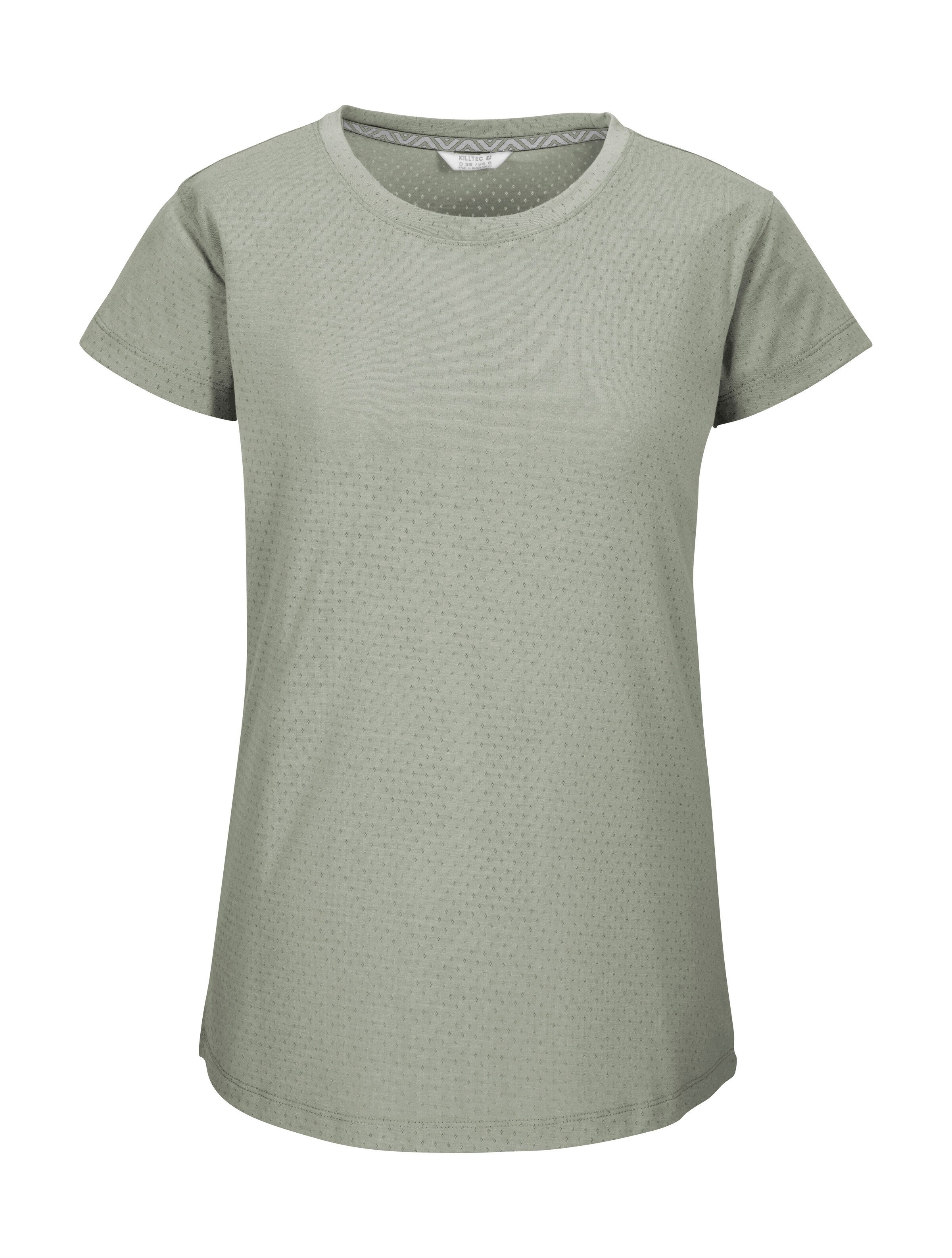Killtec T-Shirt KOS 23 WMN TSHRT Leichtes, schnelltrocknendes Damen Funktionsshirt mit Stretch.