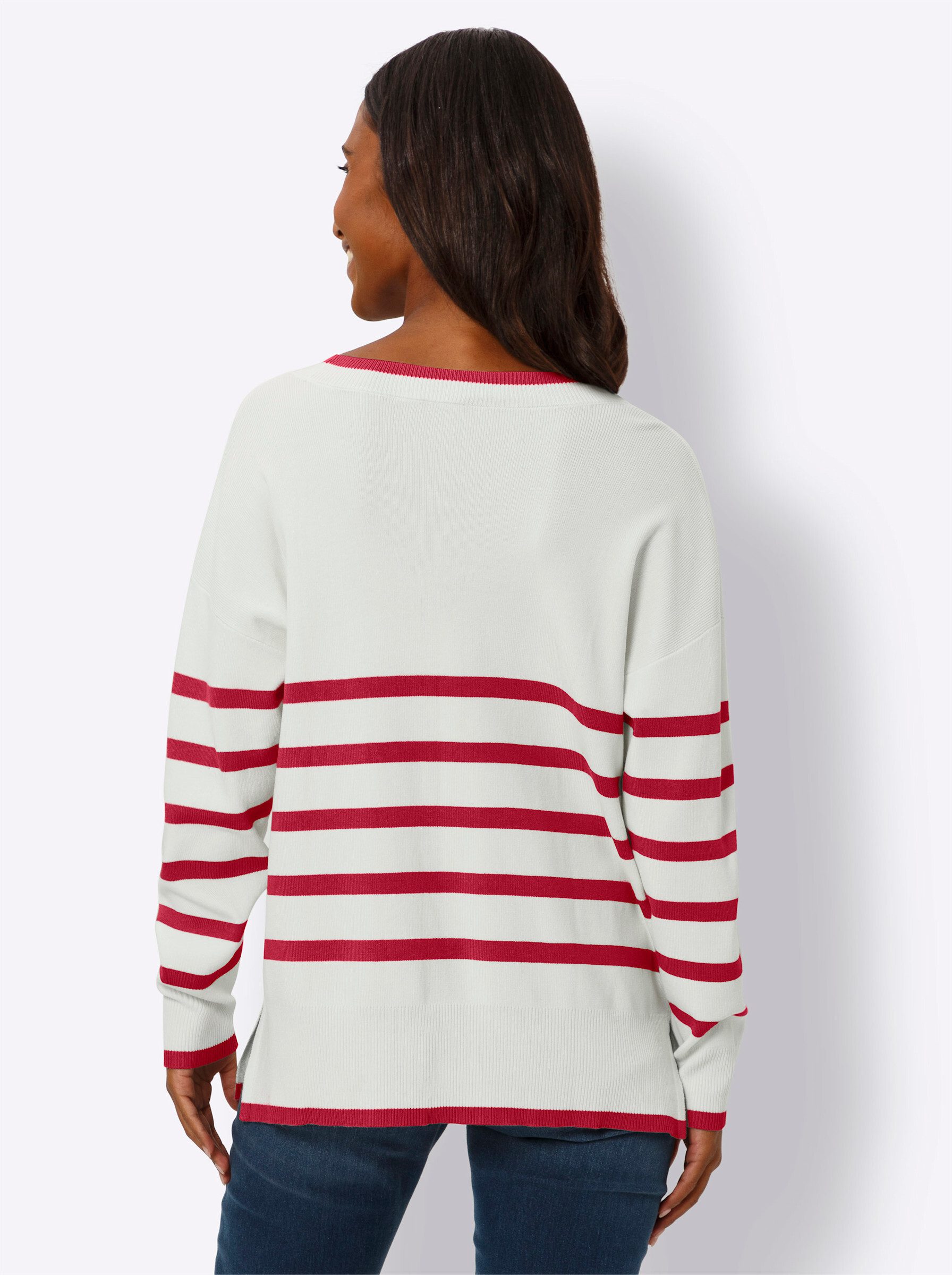 heine Strickpullover Pullover Langarm Feinstrick