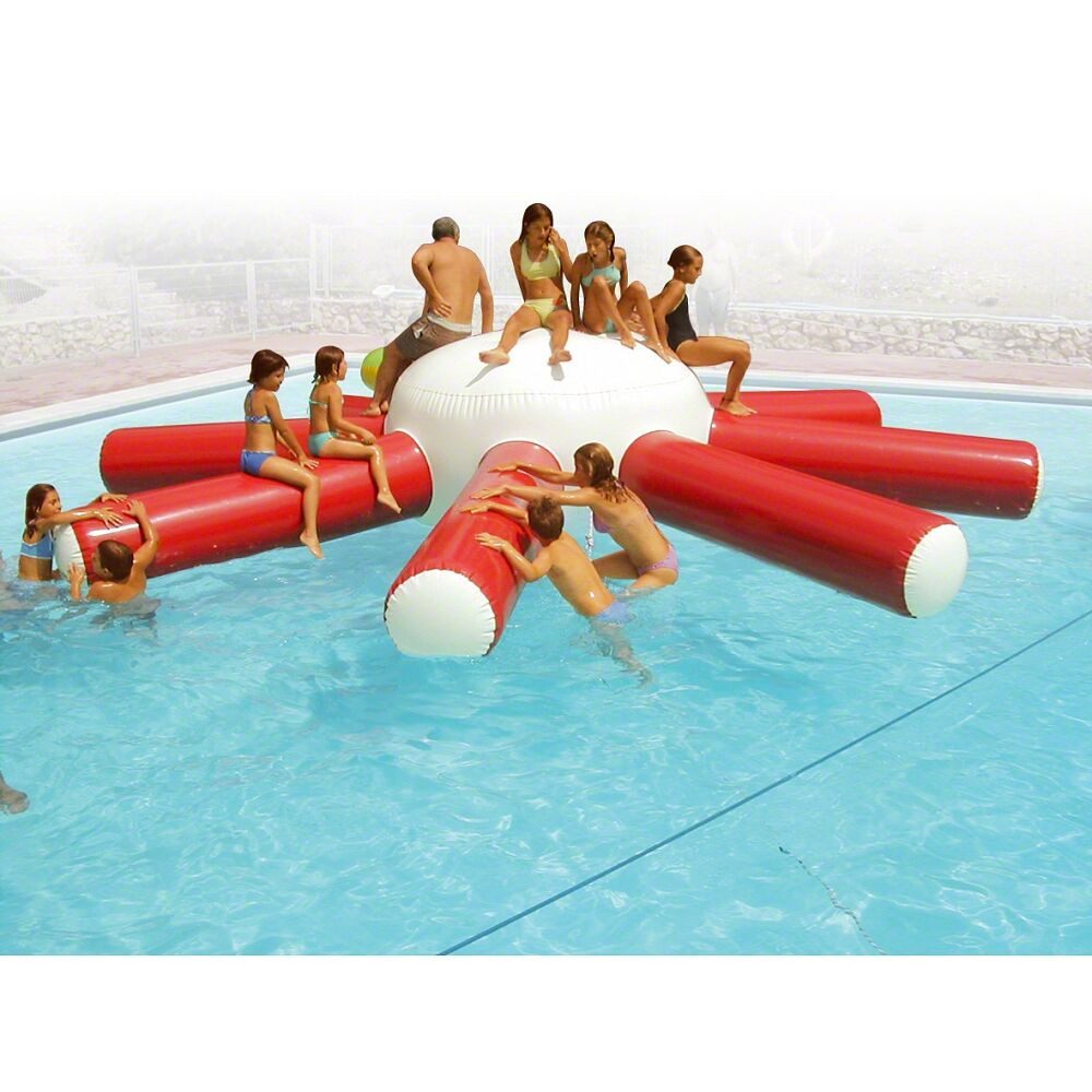 Badeinsel Wasserobjekt Octopus