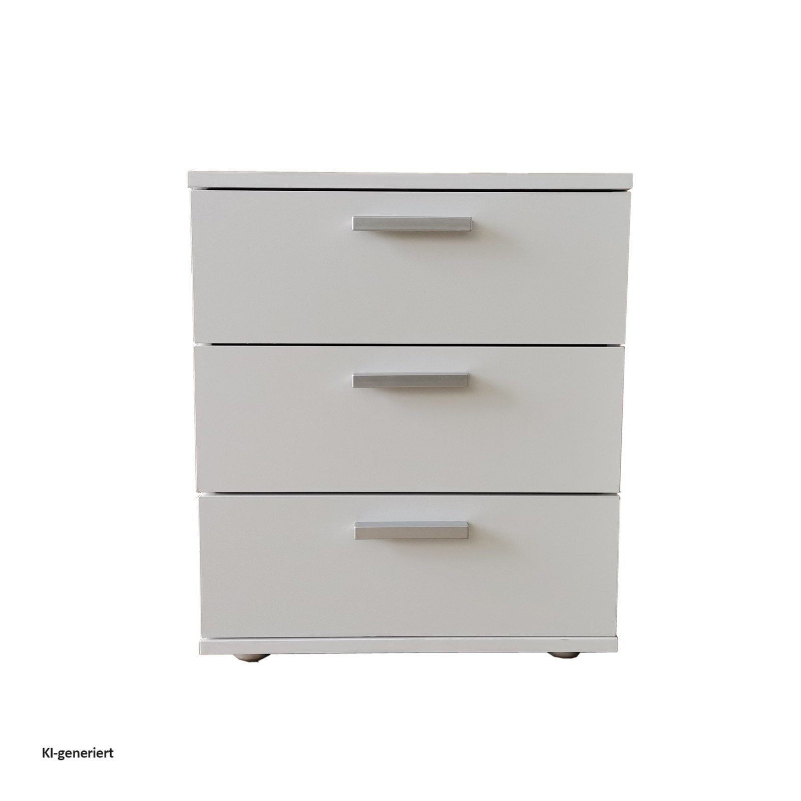 HTI-Line Nachtkommode Nachtschrank Nina mit 3 Schubladen (Stück, 1 St., 1 Nachtschrank), Nachttisch Nachtkommode Nachtkonsole