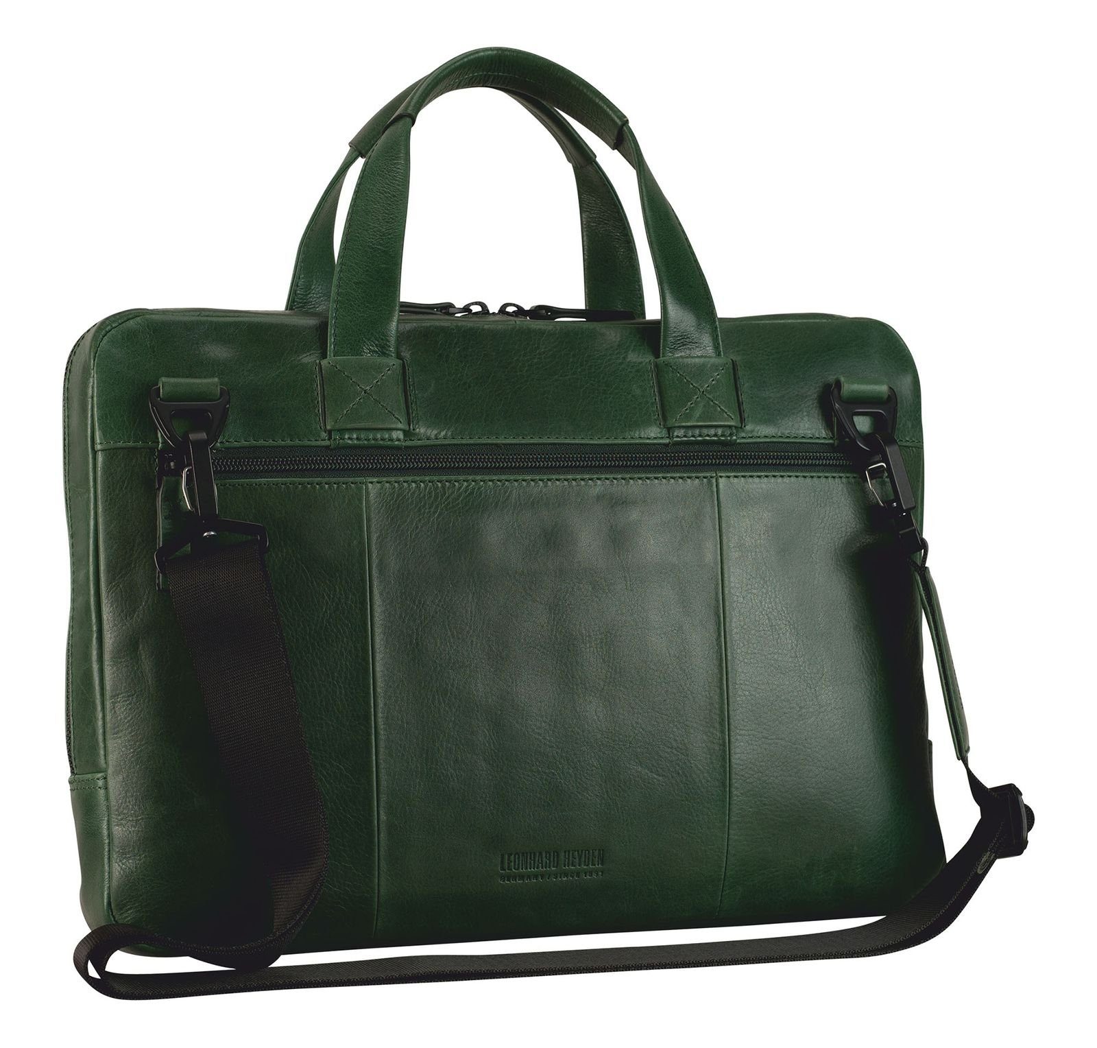 Leonhard Heyden Businesstasche Zip Briefcase 1 Compartment, aus echtem Rind günstig online kaufen