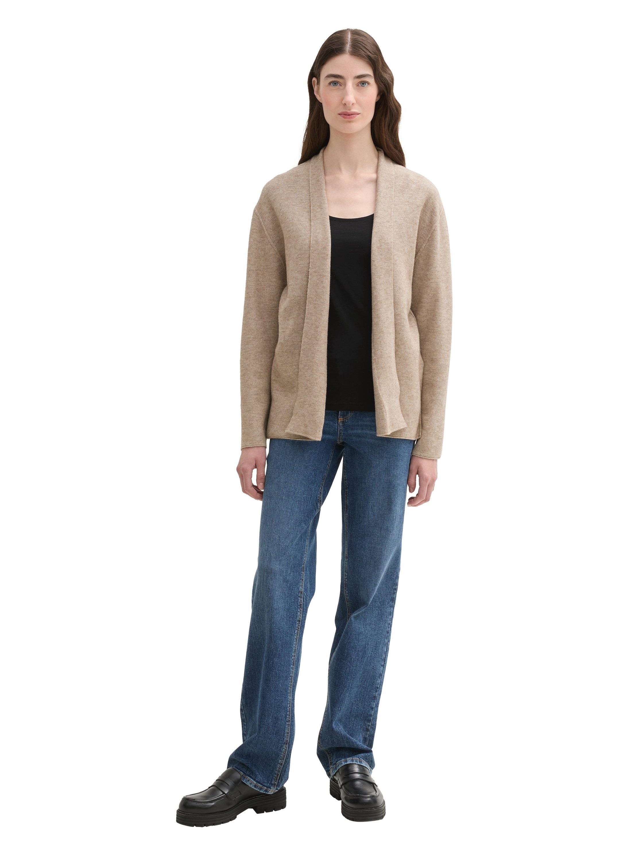TOM TAILOR Cardigan mit LENZING™ ECOVERO™