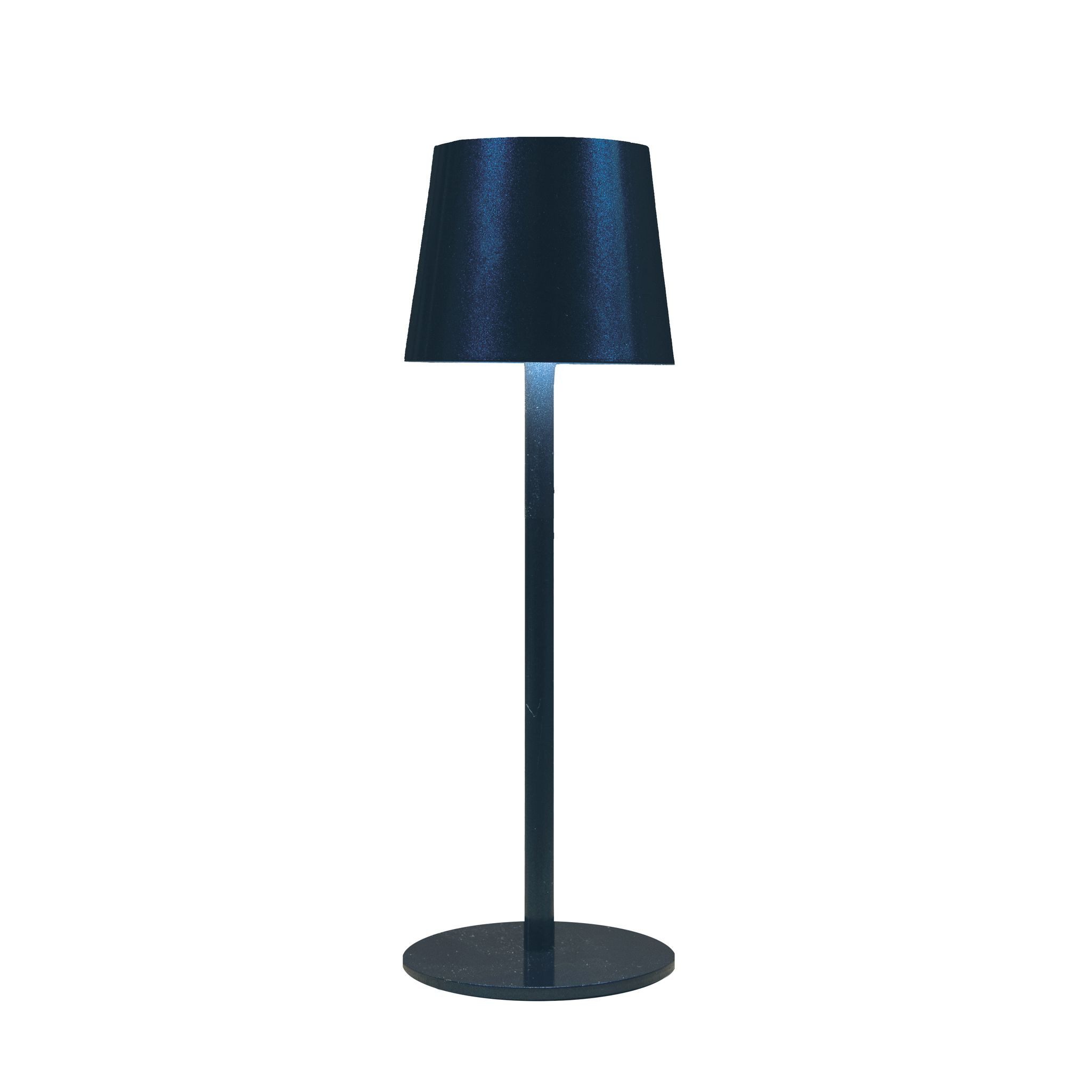 Coen Bakker Deco BV LED Außen-Tischleuchte Touch Tischlampe Dimmbar Akku IP44 Glatt Groß, Touch-Funktion, LED fest verbaut, Kaltweiß, Warmweiß, Tageslichtweiß, für drinnen und draußen geeignet, stufenlos dimmbar, 3 Lichtfarben