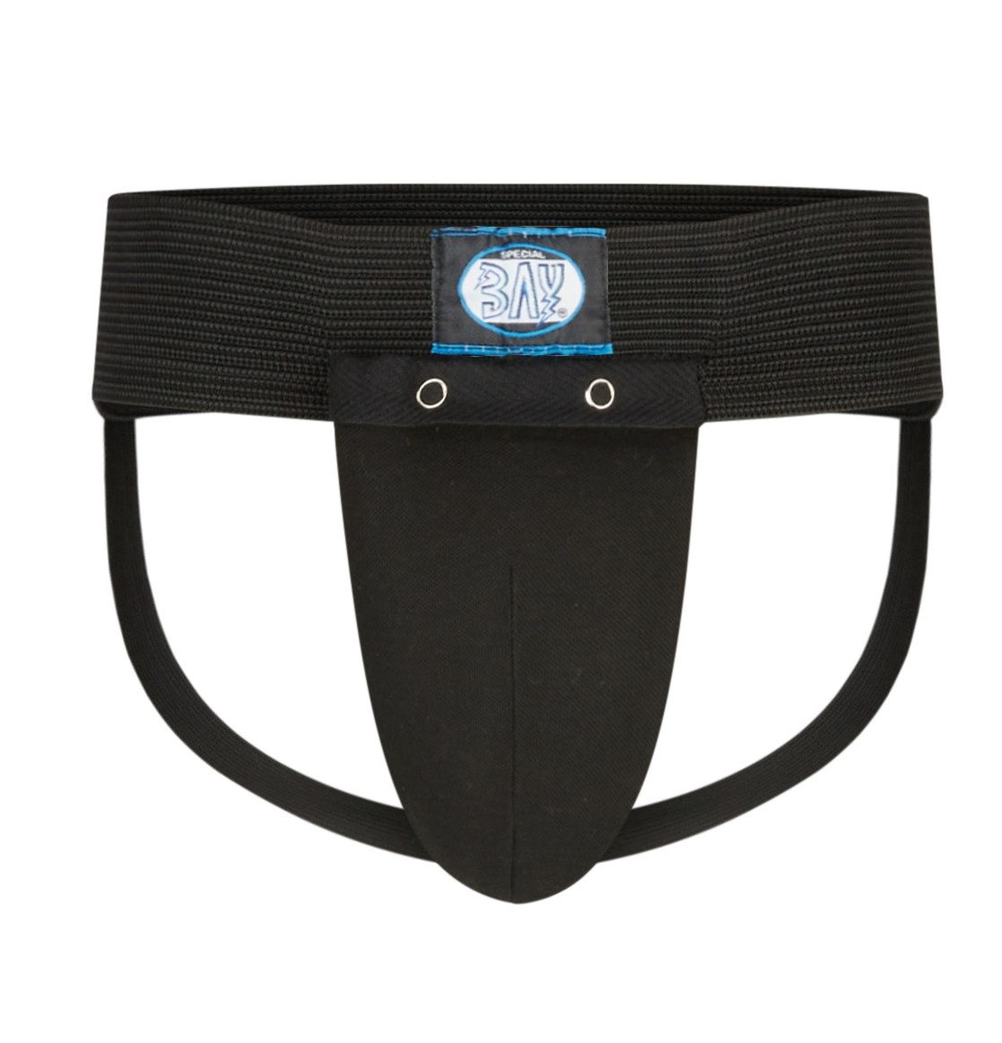 BAY-Sports Паховий захист Soft Komfort Damen Tiefschützer Suspensorium Frauen Mädchen schwarz (Stück), XS - XL, Besonderer Tragekomfort, Waschmaschinenfest