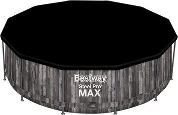 Bestway Framepool Steel Pro MAX Frame Pool Set mit Filterpumpe