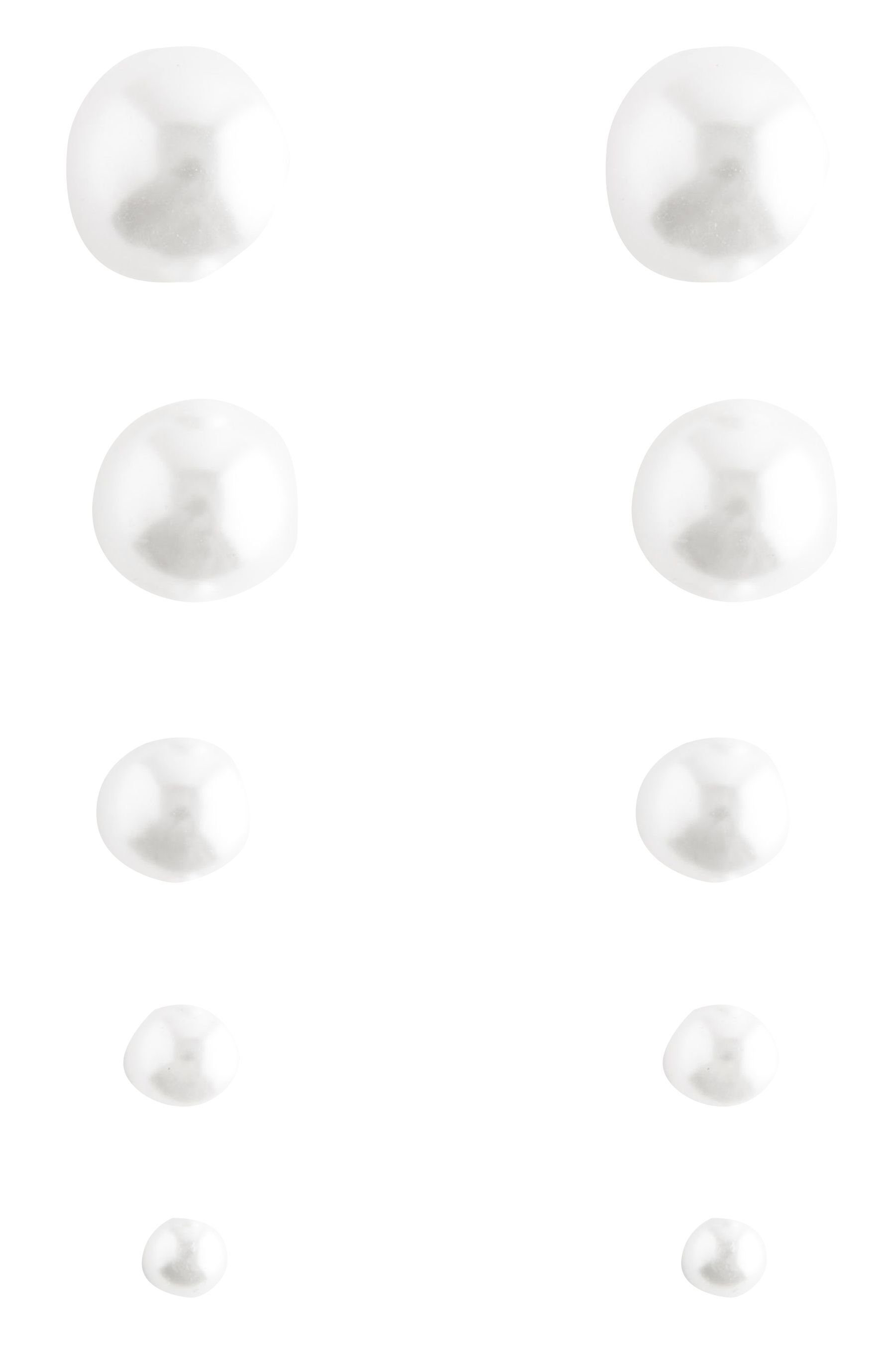 Next Ohrstecker-Set Ohrstecker Perlen, 5er-Pack (1-tlg) günstig online kaufen