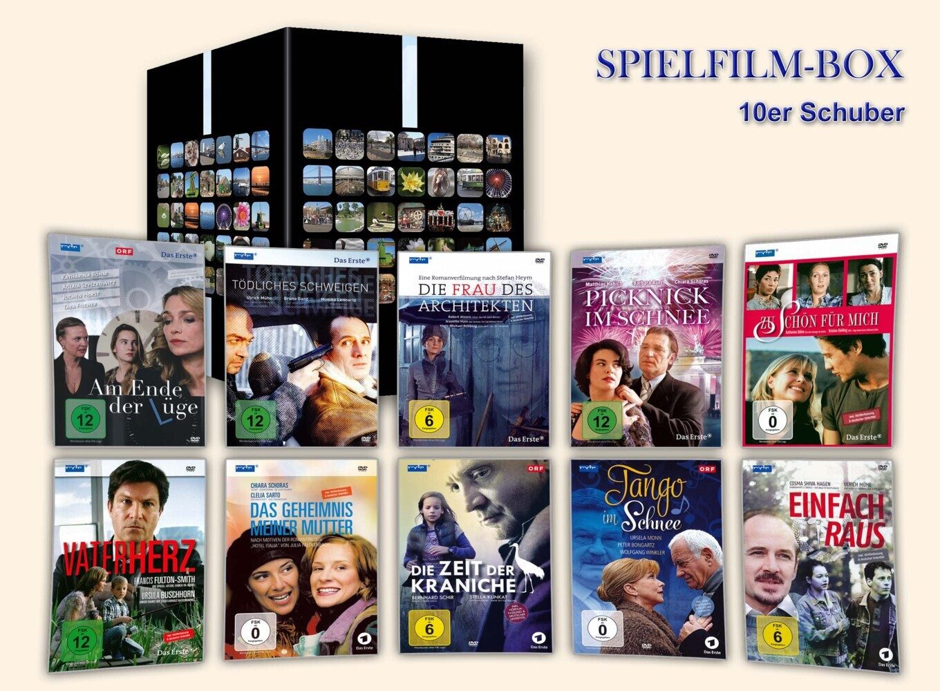 DVD Spielfilm-Box - MDR Spielfilme - 10er Schuber