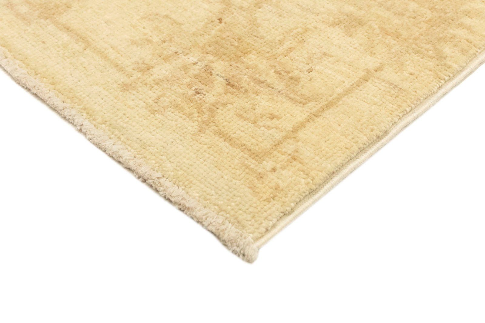 Wollteppich Farahan Teppich handgeknüpft beige, mm 7 morgenland, rechteckig, Höhe