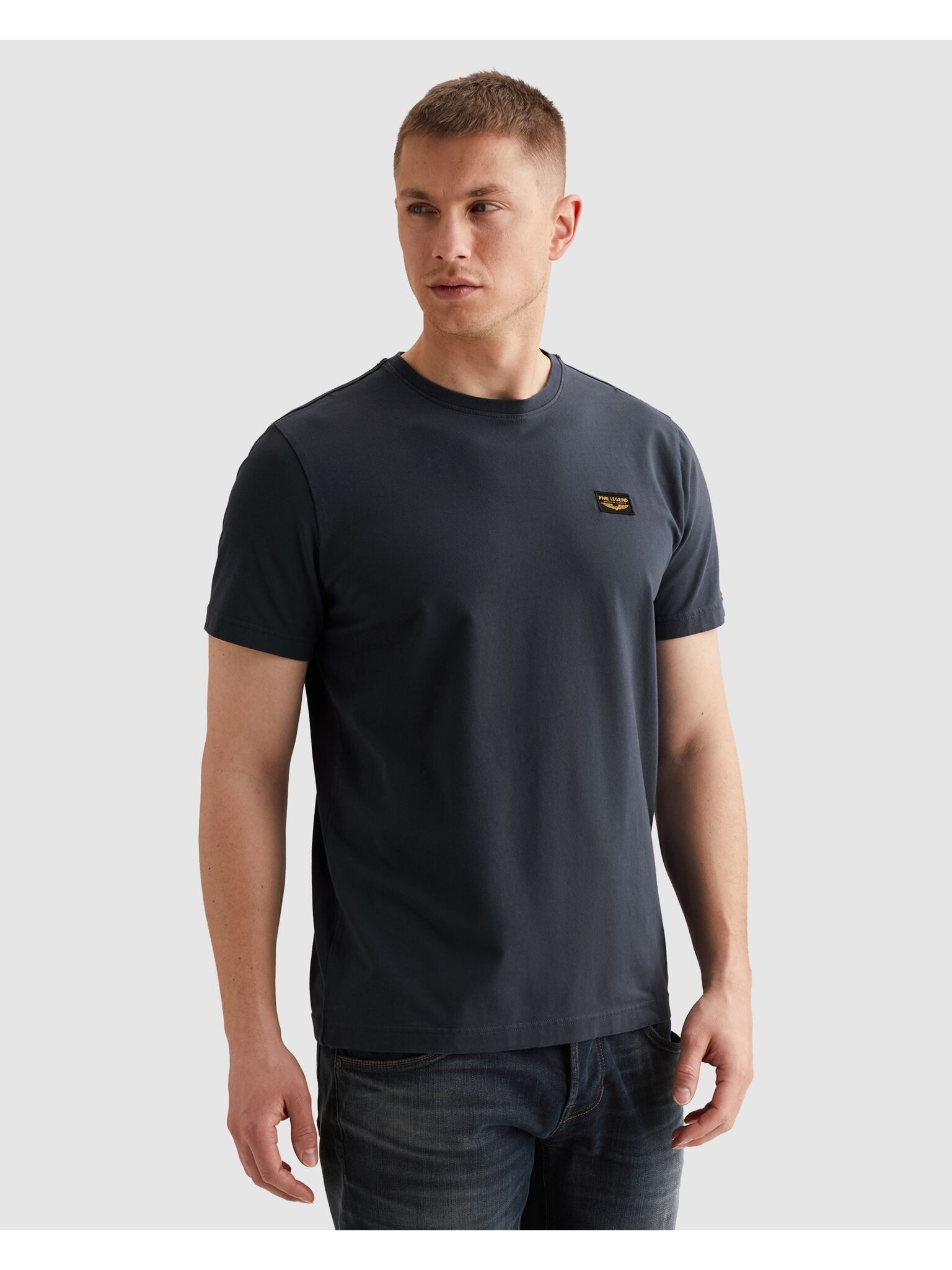 PME LEGEND T-Shirt mit Logobadge günstig online kaufen