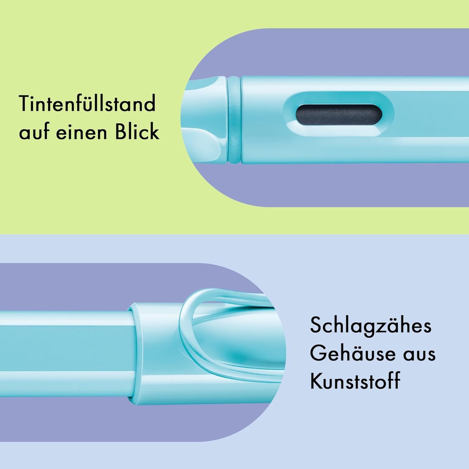LAMY safari Füller aquasky, Feder M – Bild 4 von 4