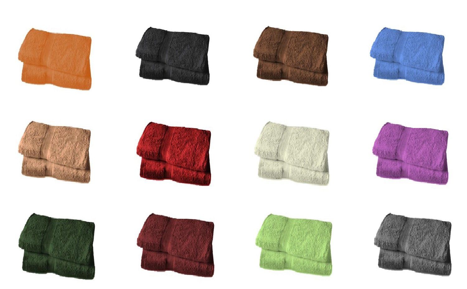 EXKLUSIV HEIMTEXTIL Handtuch Handtuch, Duschtuch, Badetuch, Saunatuch, Gästehandtuch, Waschhandschu, Frottee (2-St), ohne Bordüre