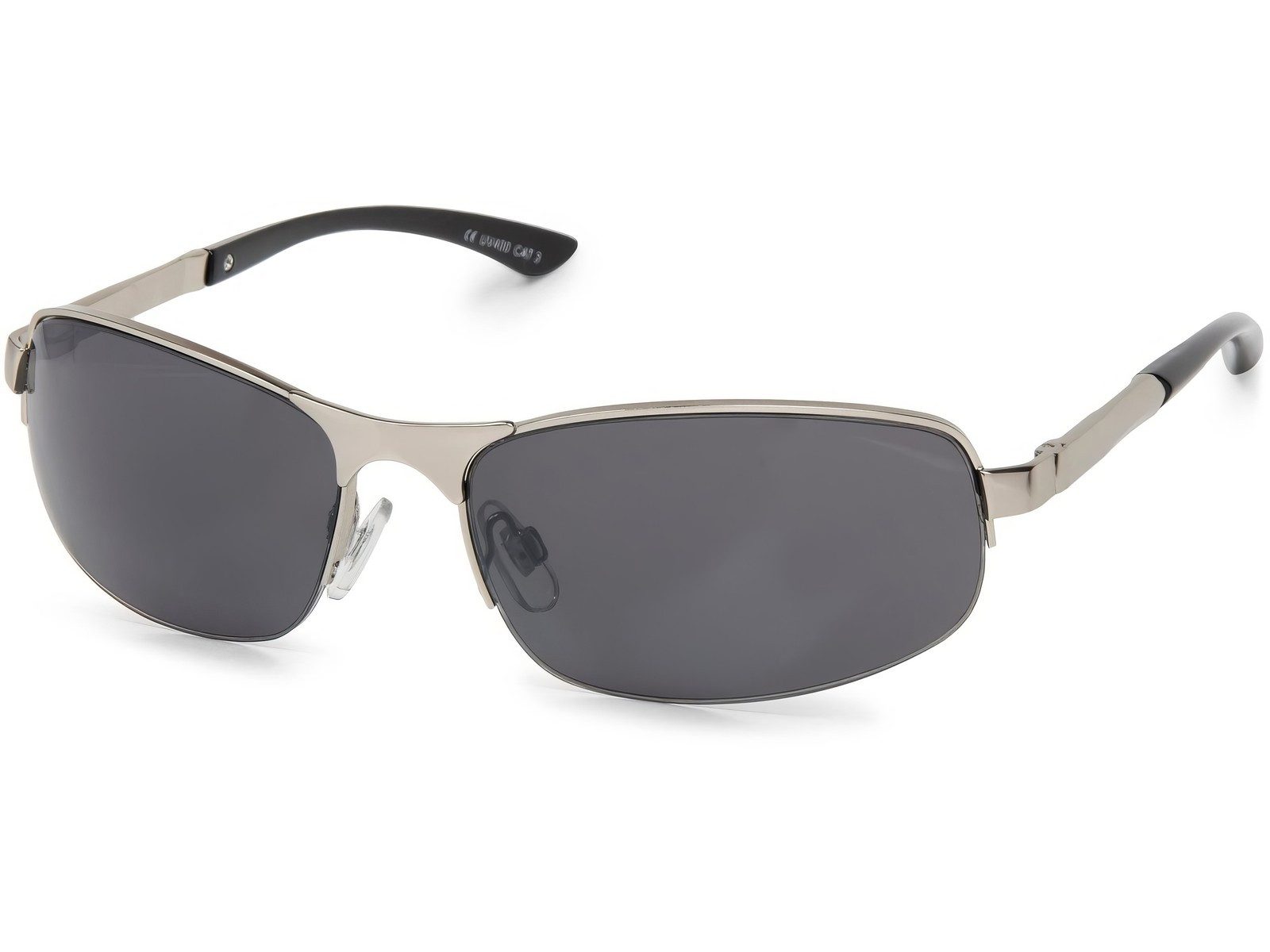 styleBREAKER Sonnenbrille Sonnenbrille Halbrand mit Rechteckigen Gläsern (1-St) Gradient