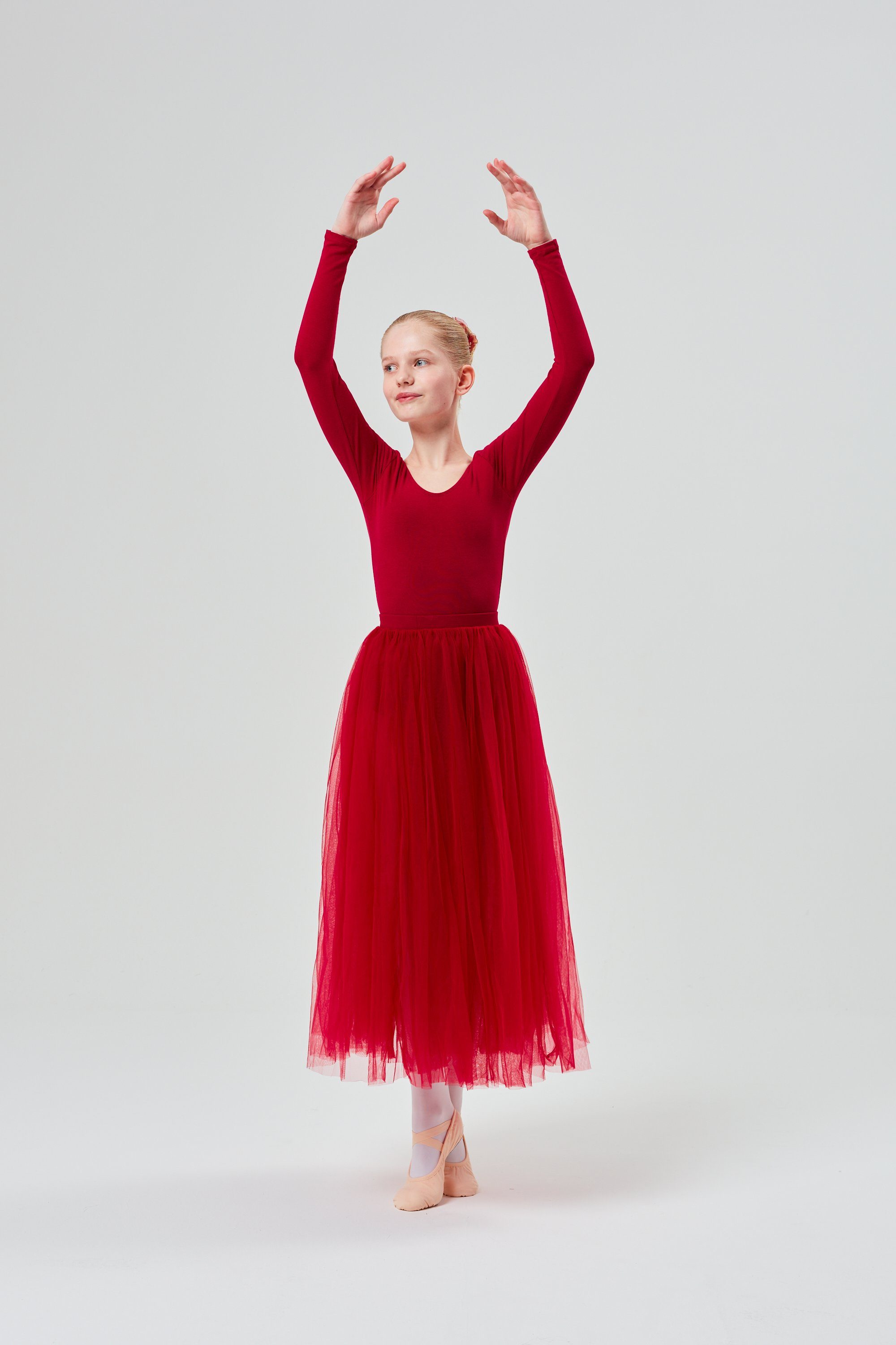 tanzmuster Tüllrock Langer Tüllrock Luna, zwei günstig online kaufen