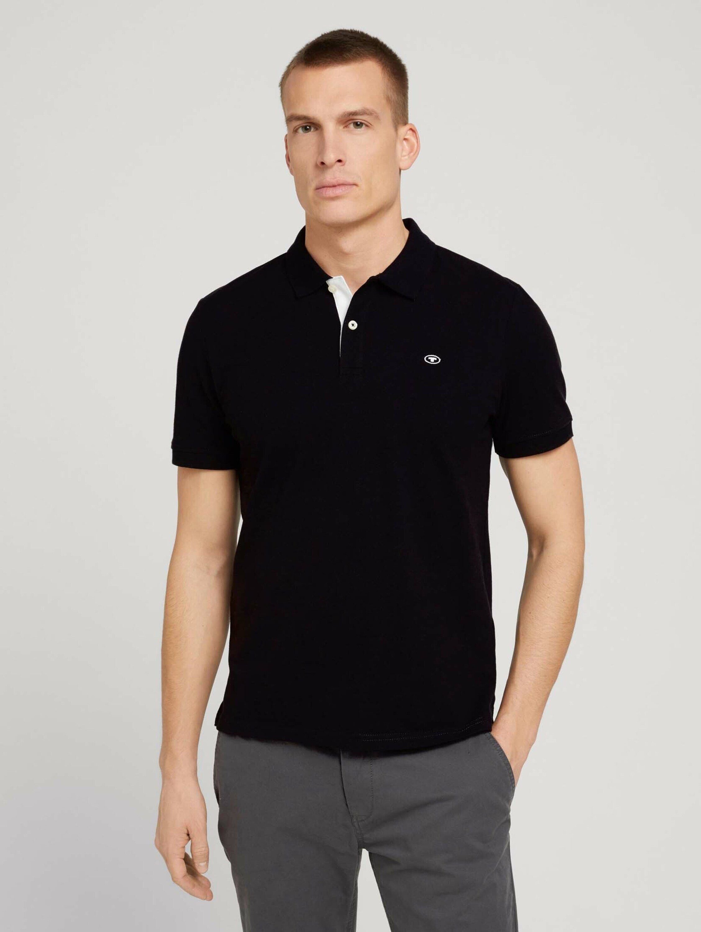 Tom Tailor Herren Poloshirt BASIC CONTRAST günstig online kaufen