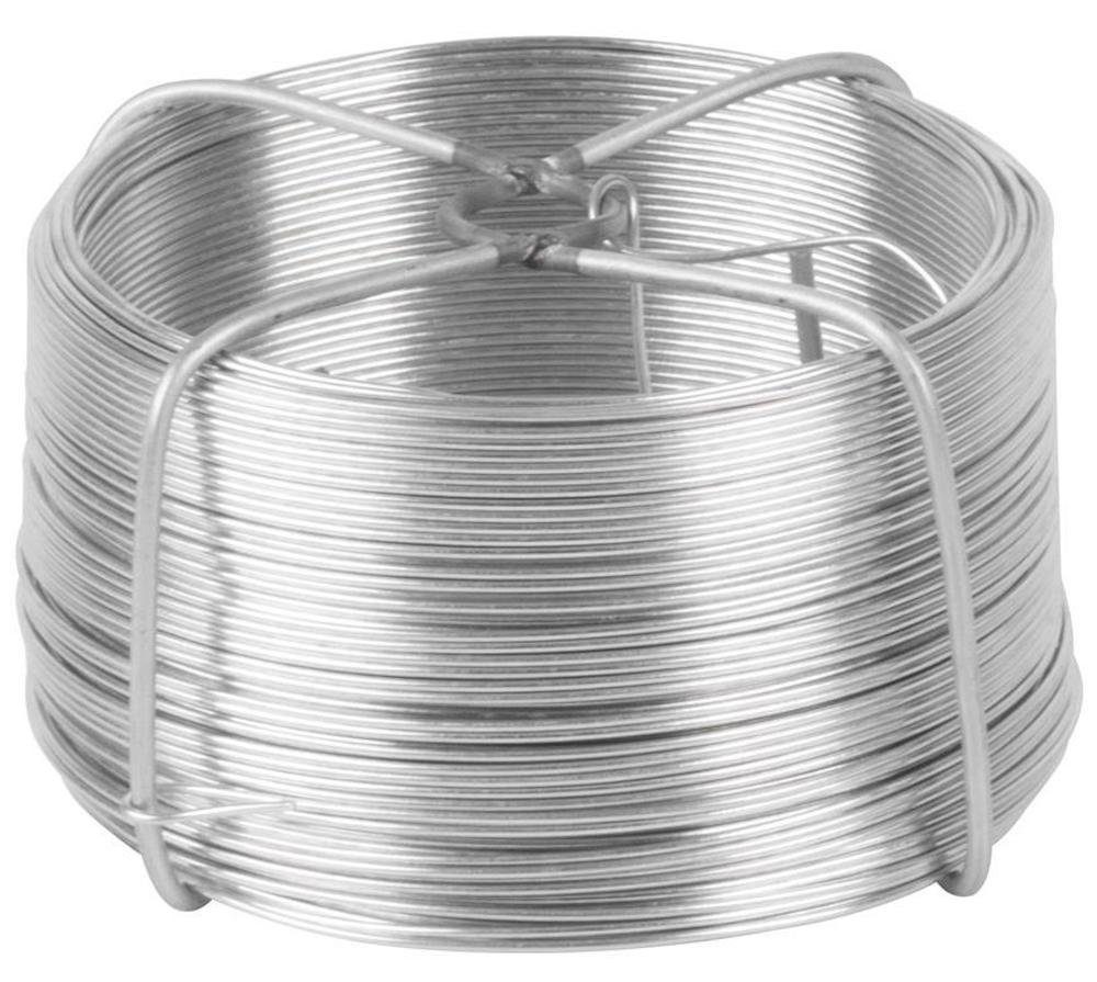 Gartenzaun Draht, Gartendraht, Bindedraht, Basteldraht, verzinkt 0,90mm L-50m