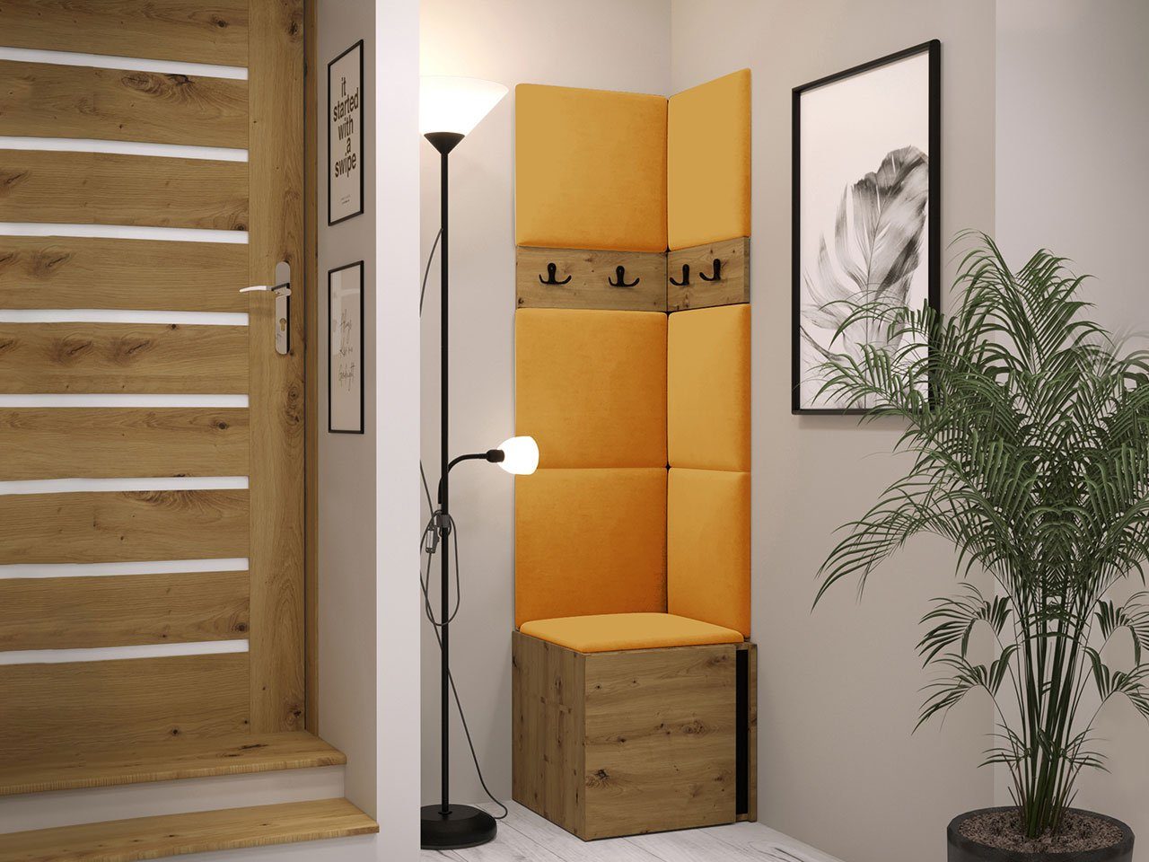 MIRJAN24 Garderoben-Set Orion XXI, (Komplett-Set, Schuhschrank, günstig online kaufen