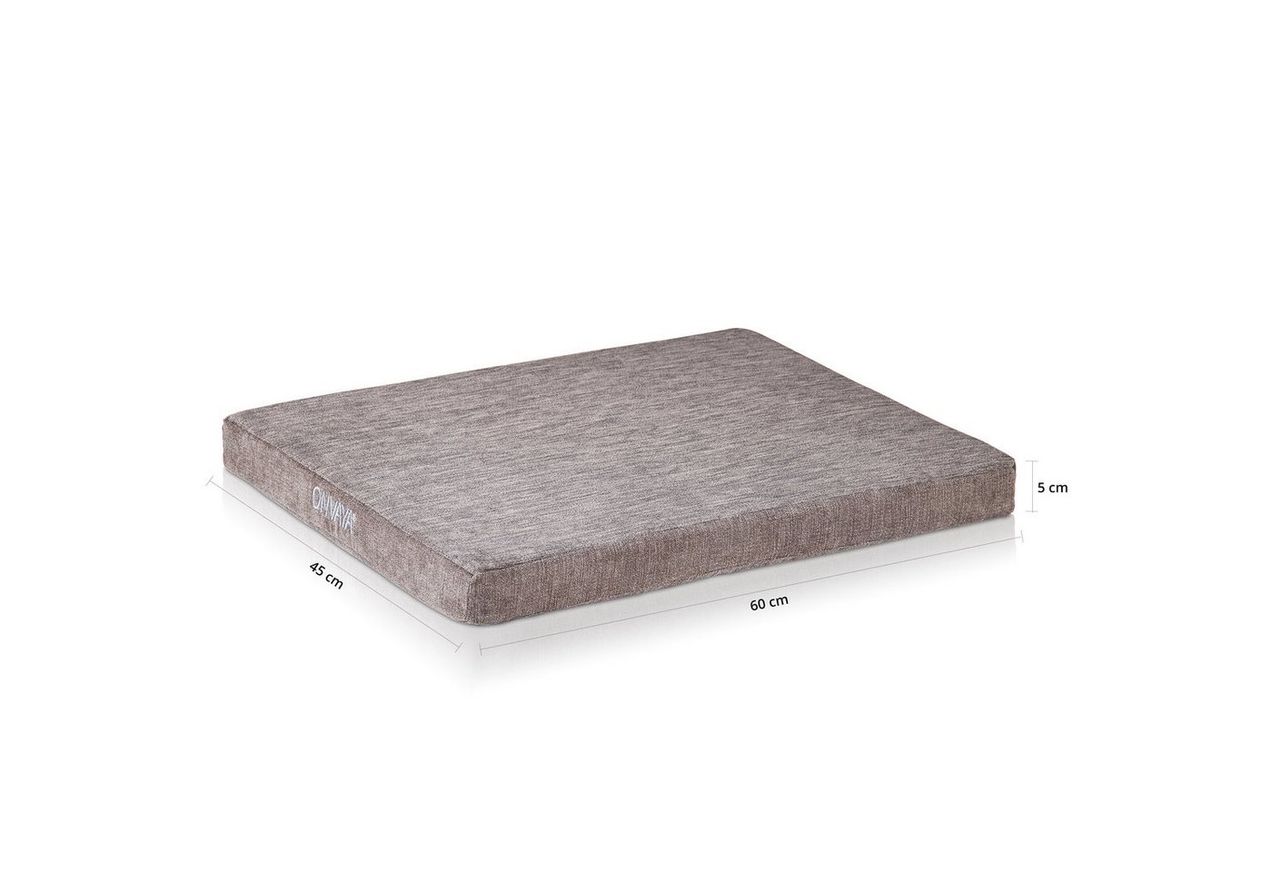 Thumbnail - ONVAYA Hundematte Hundekissen aus Memory Foam, orthopädisch, 95 Grad waschbar