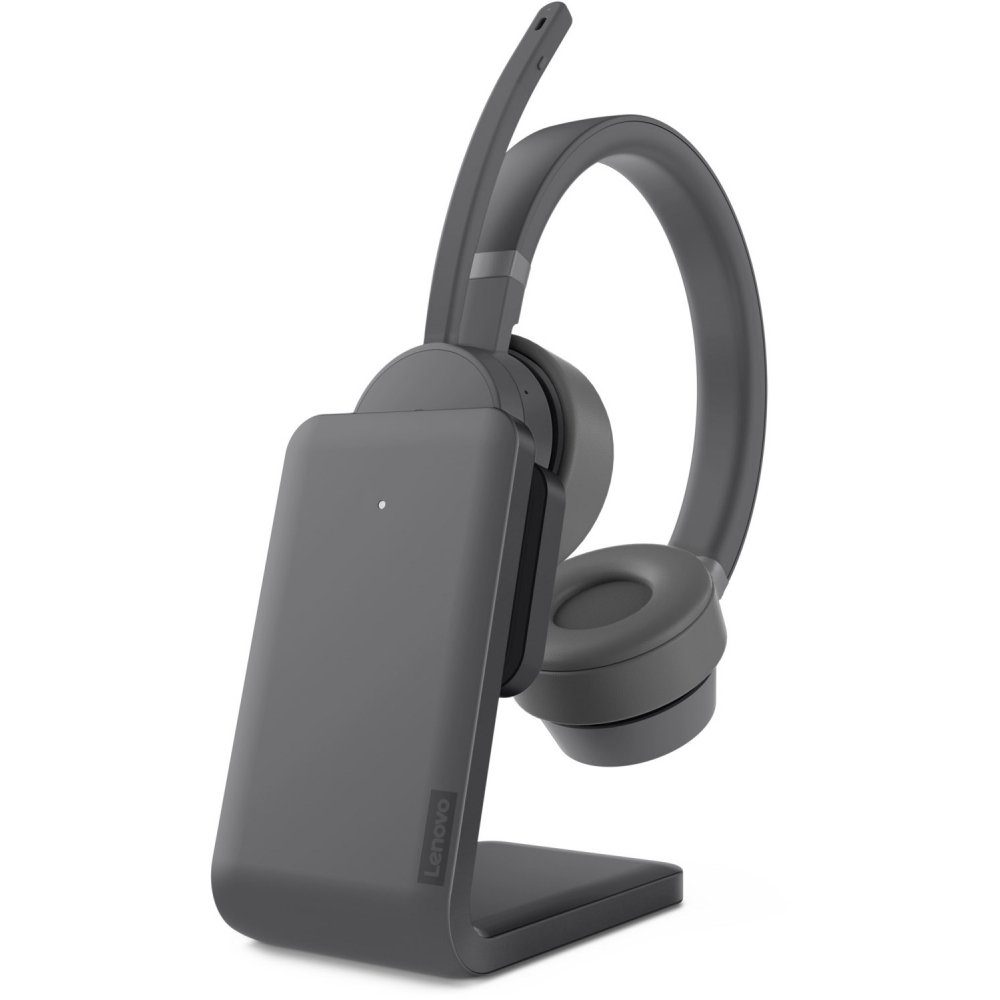 Lenovo Go Wireless - sturmgrau - Headset On-Ear-Kopfhörer
