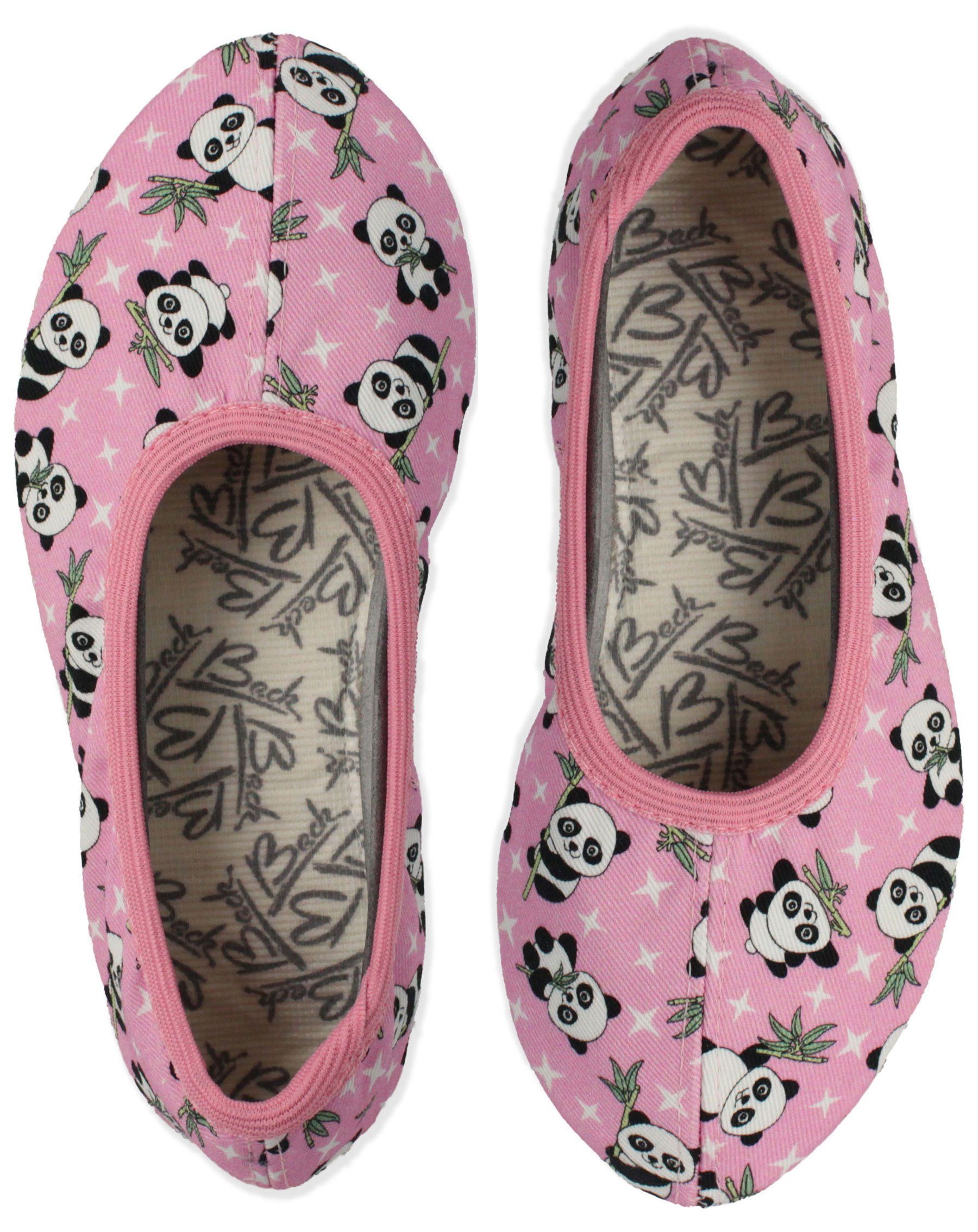 Schläppchen Pandagirl Gymnastikschuh