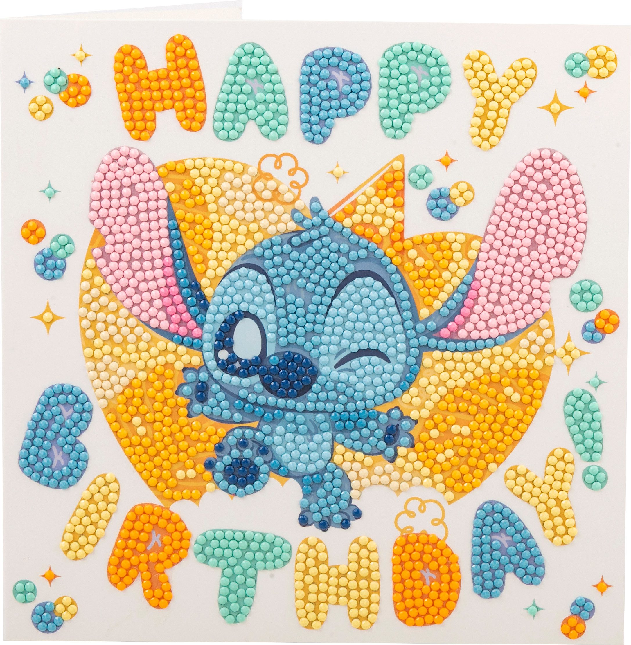 CRAFT Buddy Malvorlage Diamond Painting Crystal Art Card, 18 cm x 18 cm