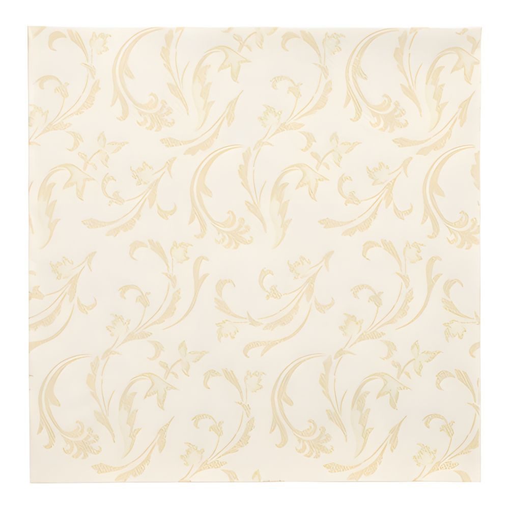 PAPSTAR Papierserviette 50 x ROYAL Collection 1/4-Falz 40 cm x 40 cm champagner Damascato