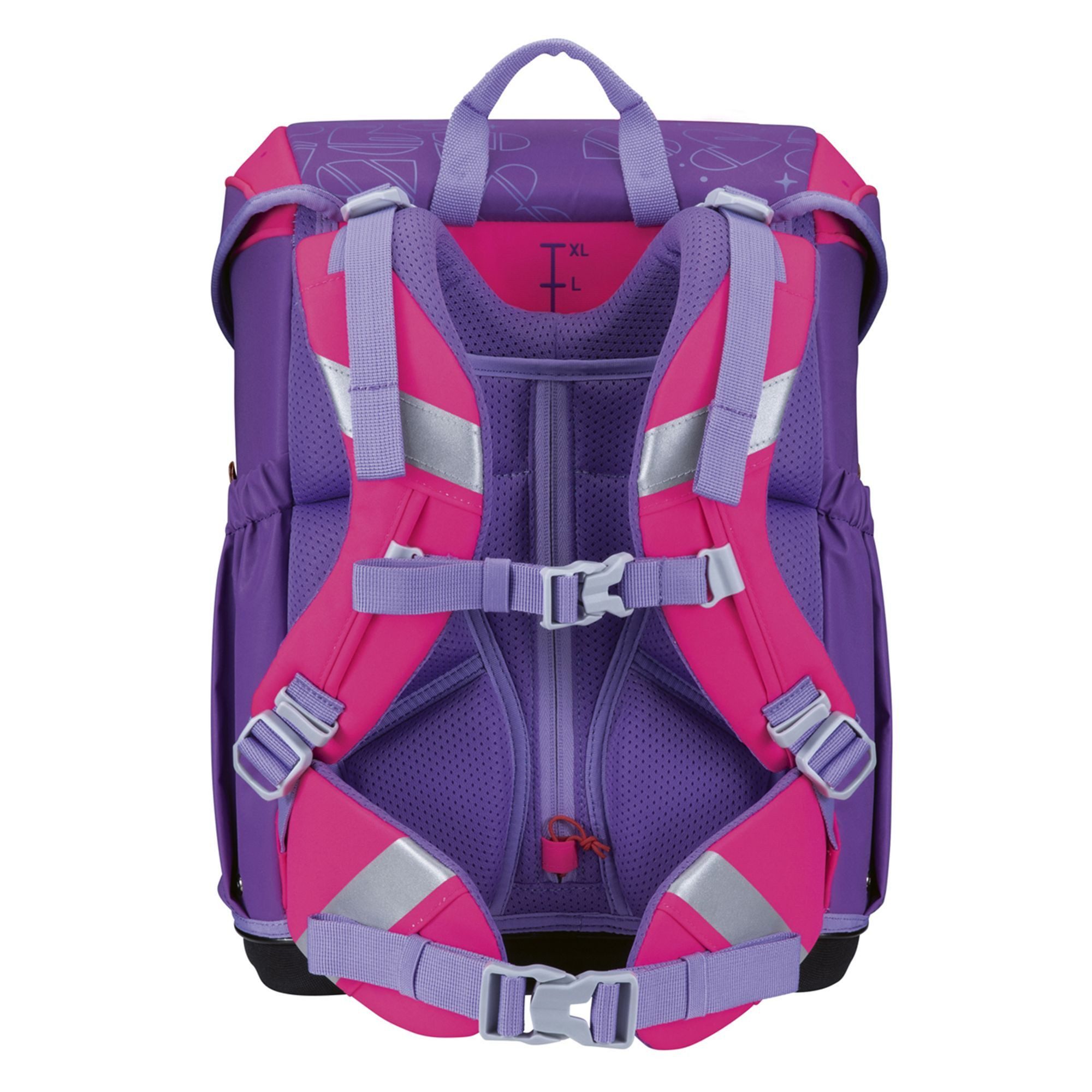 Scout Schulranzen Neo Exklusiv (4-tlg), Polyester