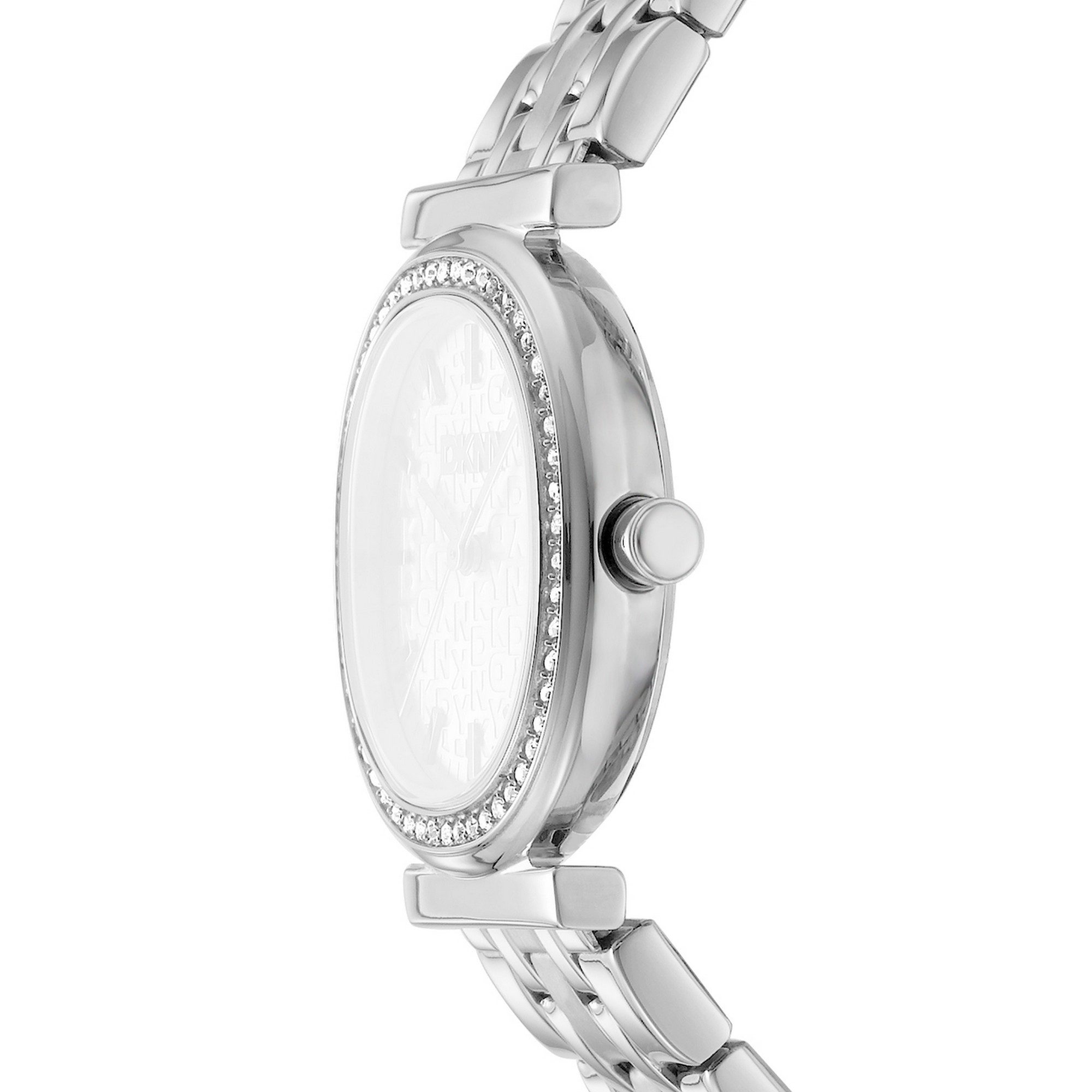 DKNY Quarzuhr Evening Watch Set DK1L083M0055, (Set, 2-tlg., mit Armband), Armbanduhr, Damenuhr, Edelstahlarmband, Ideal auch als Geschenk