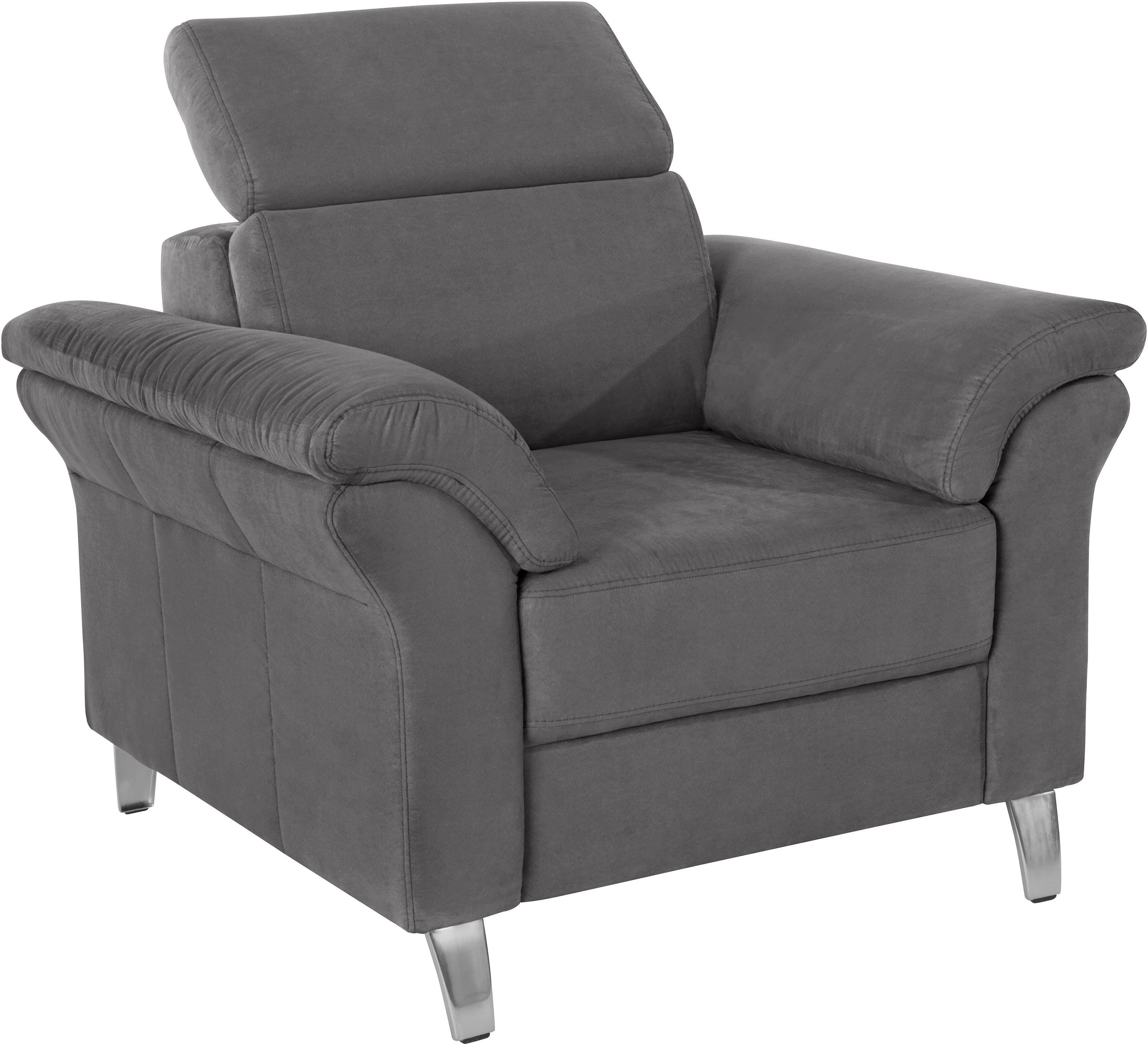 sit&more Sessel "Arngast", inklusive Federkern und Kopfteilverstellung günstig online kaufen
