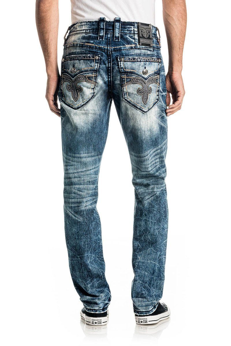 Rock Revival Straight-Jeans