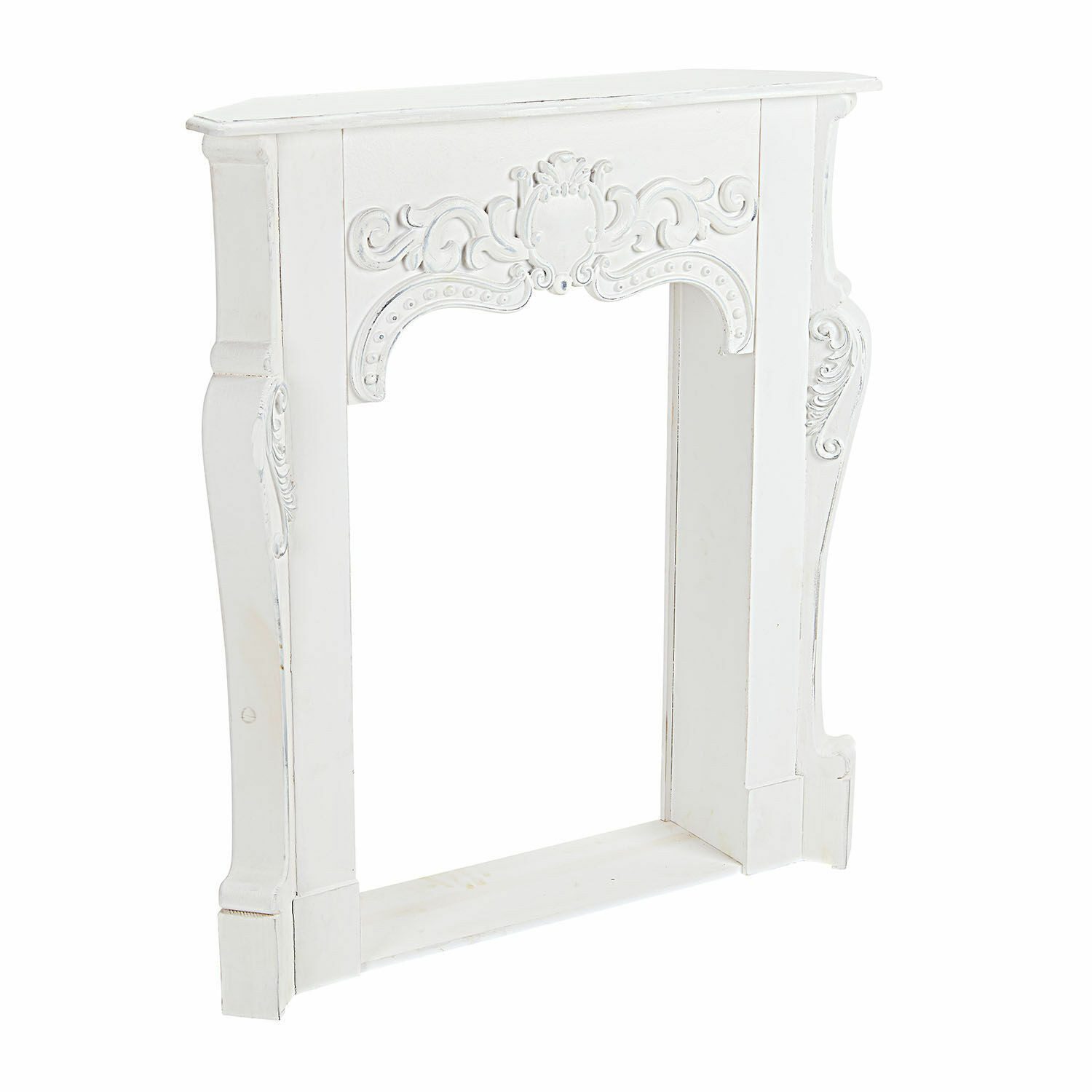 Mirabeau Kaminumbauschrank Kaminkonsole Emporia weiß günstig online kaufen