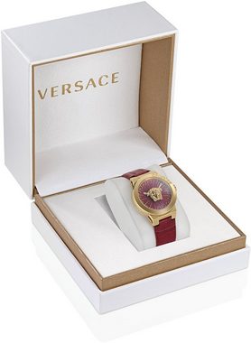 Versace Quarzuhr MEDUSA INFINITE, VE3F00722, Armbanduhr, Damenuhr, Saphirglas, Swiss Made, analog