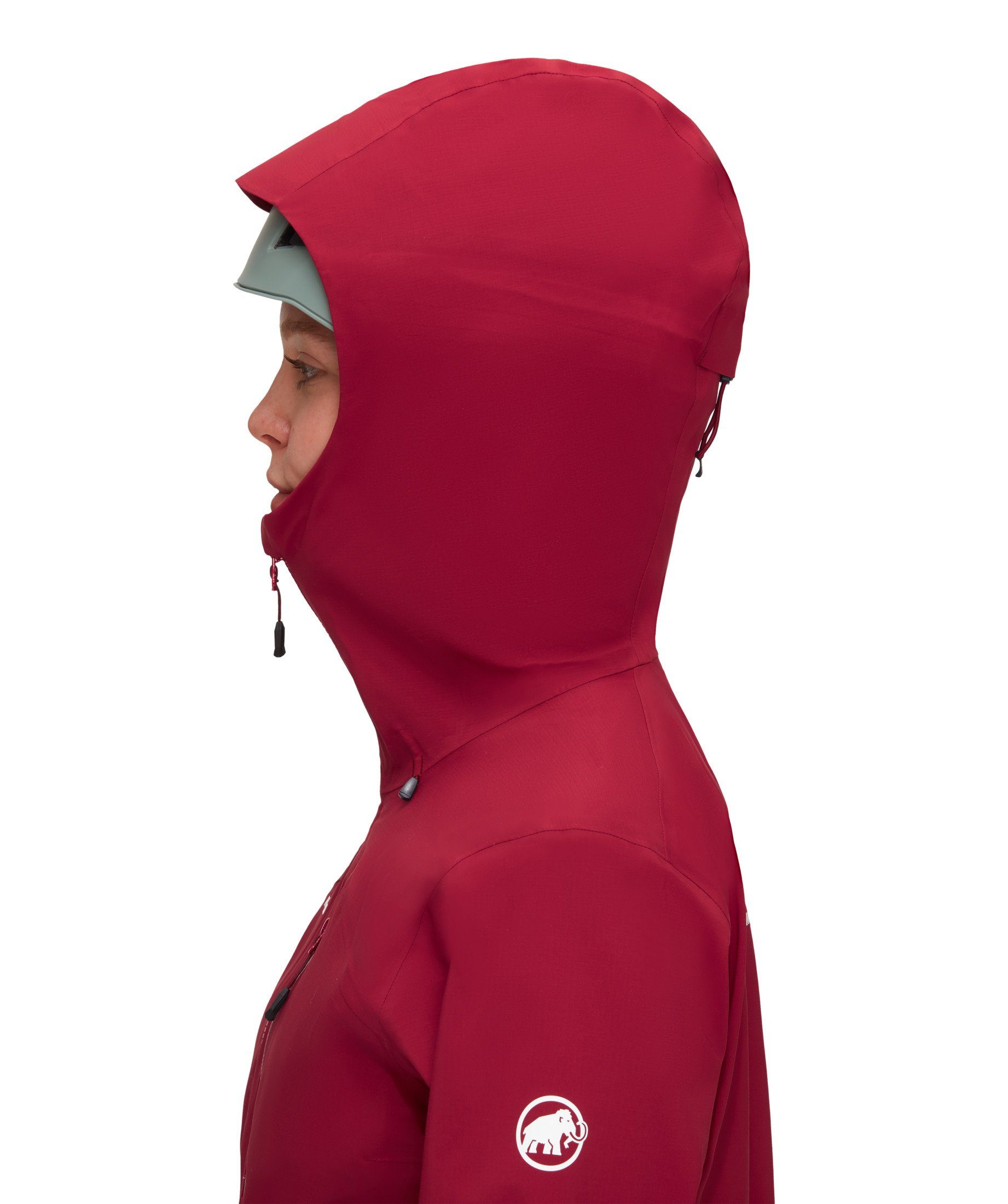 Mammut Jacket Women red Guide Alto blood Hardshelljacke HS Hooded